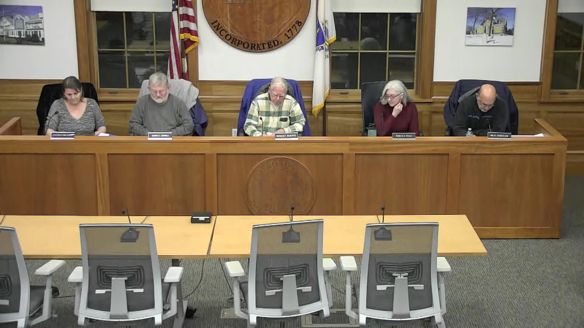 Thumbnail image for Conservation Commission Meeting 12/11/2023  LIVE