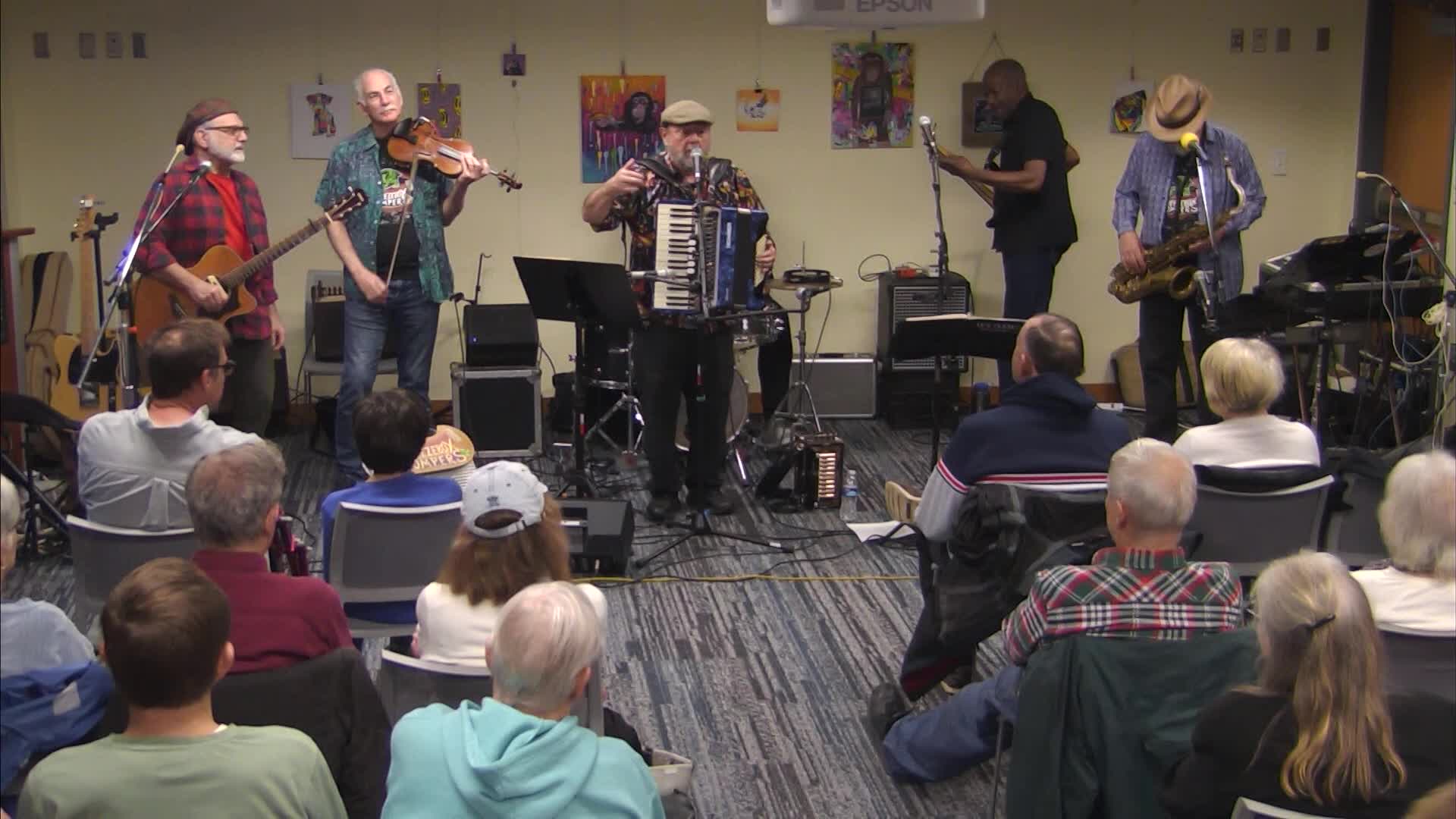 Thumbnail image for Boyden Library Sunday Music Series: Squeezebox Stompers