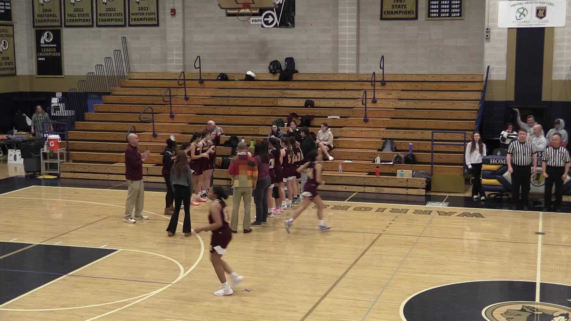 Thumbnail image for FHS Girls Basketball 2023 - 2024: Warriors vs. Sharon
