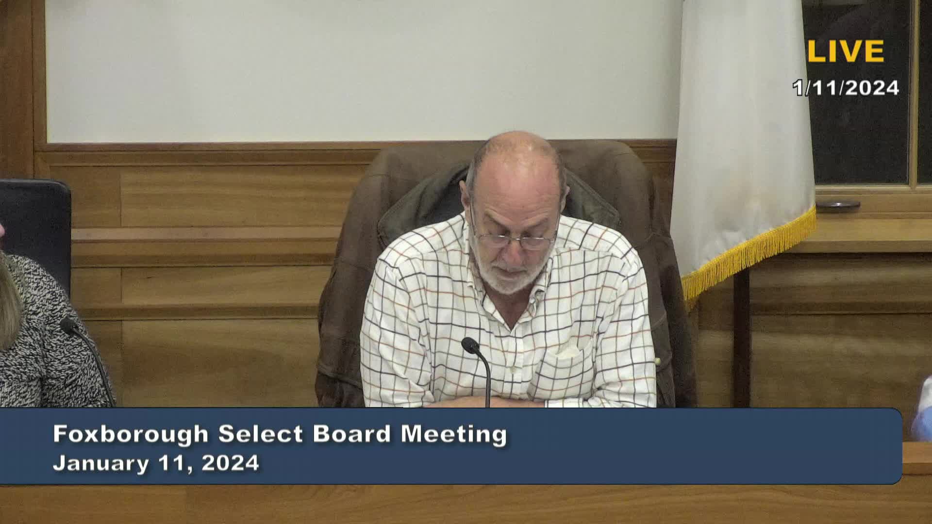 Thumbnail image for Select Board Meeting - Paige Duncan - January 11, 2024