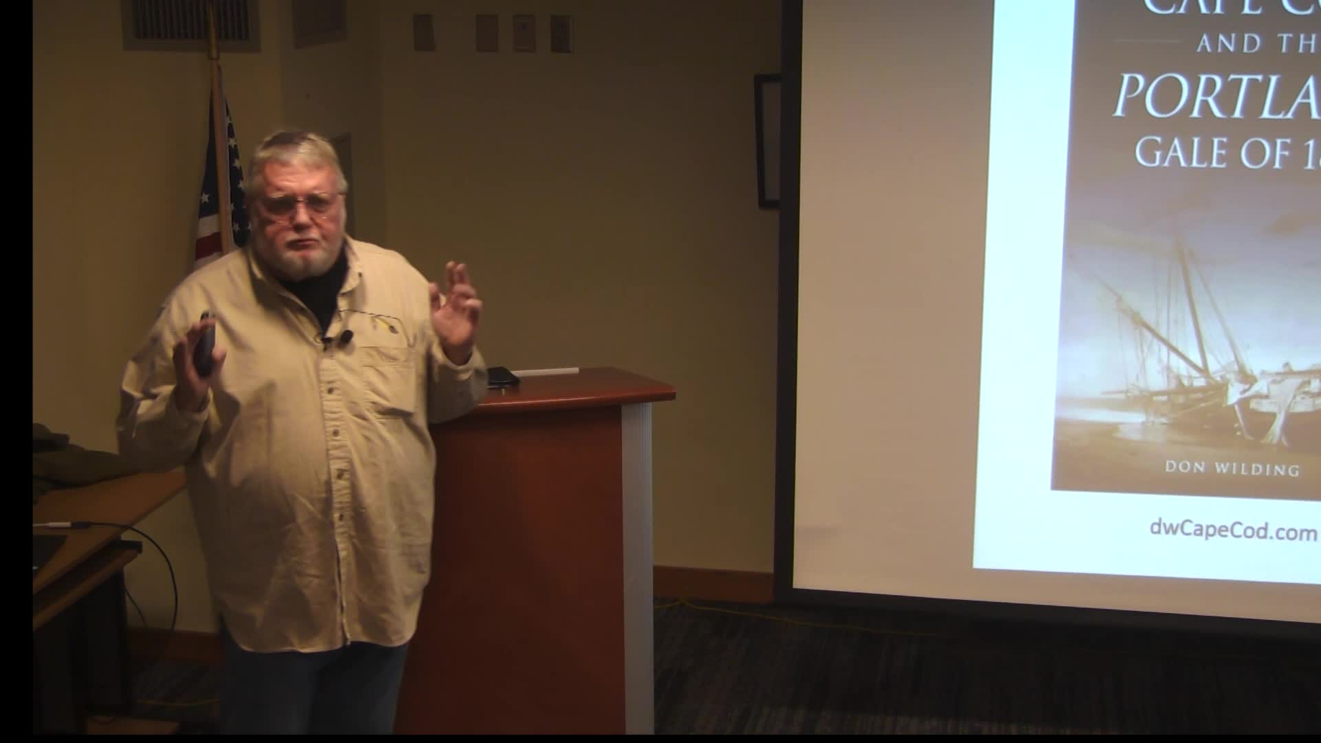 Historical Society -Cape Cod & The Portland Gale of 1898