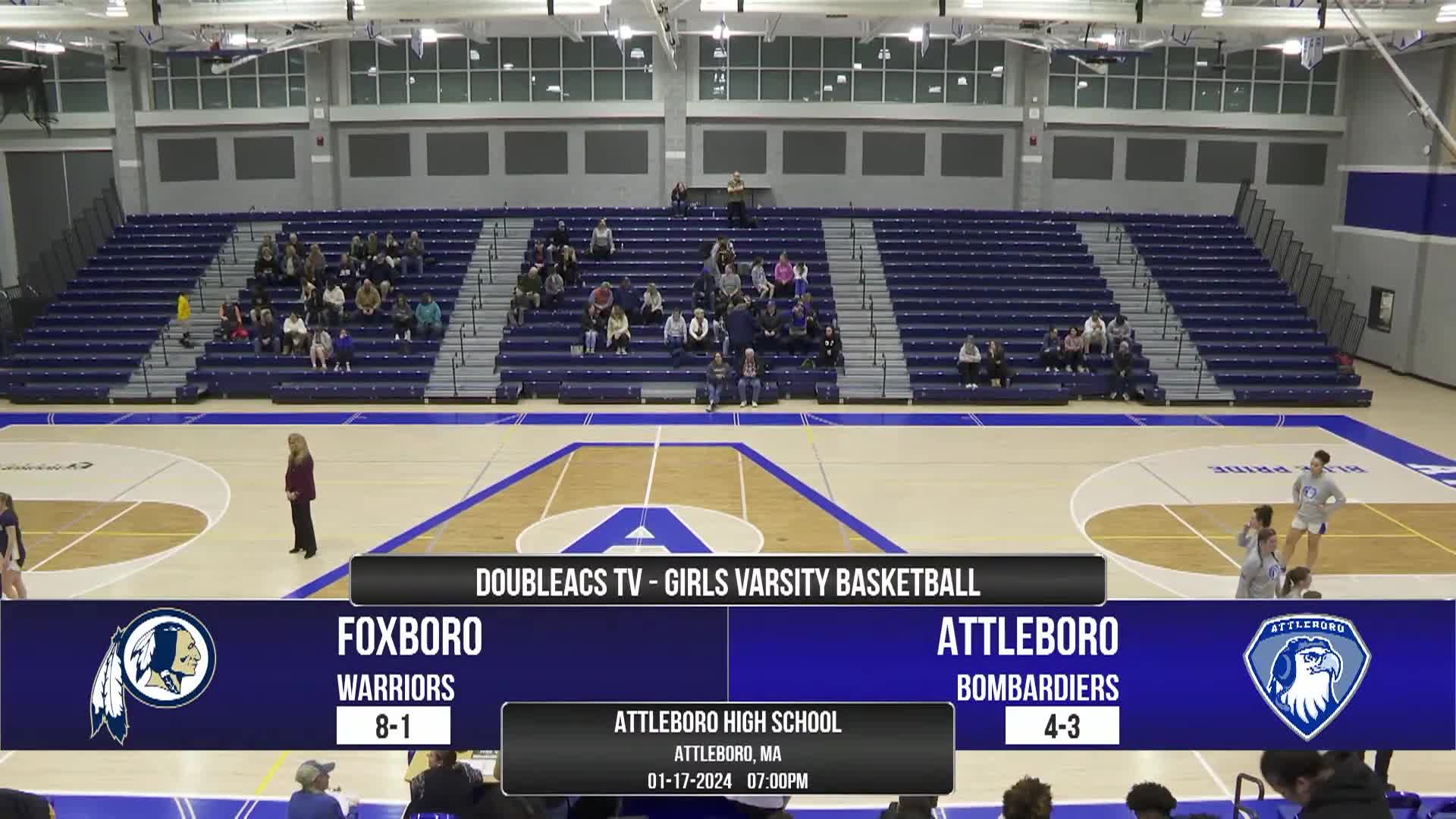 Thumbnail image for FHS Girls Basketball 2023 - 2024: Warriors vs. Attleboro