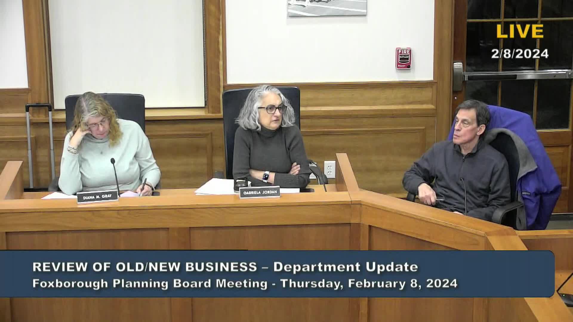 Thumbnail image for Planning Board Meeting - LIVE