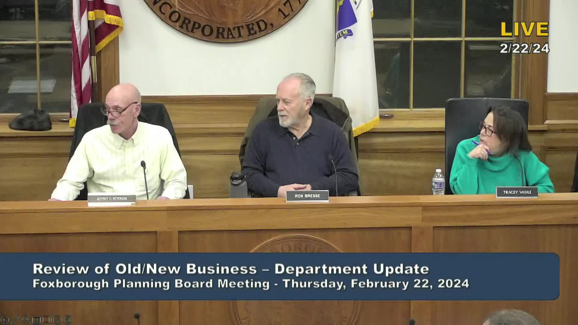 Thumbnail image for Planning Board Meeting - LIVE