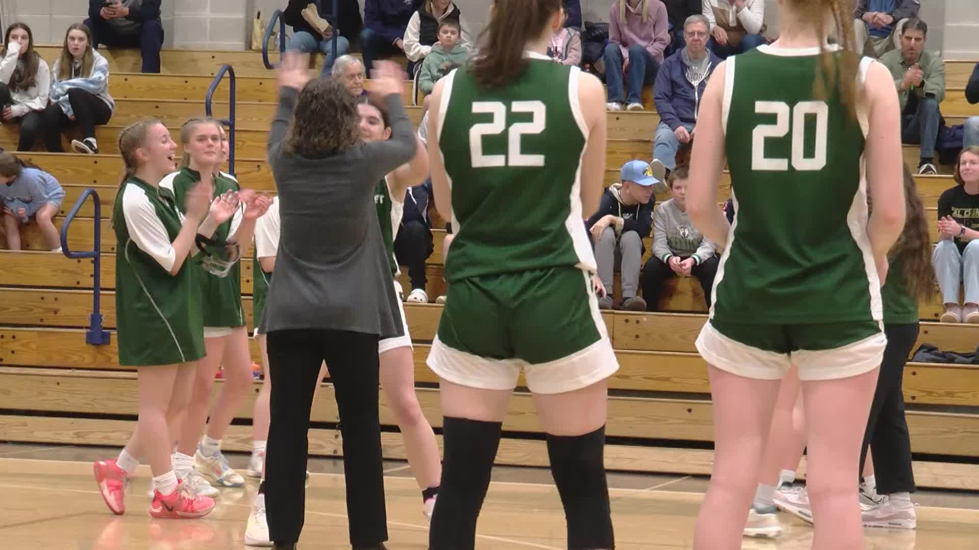 Thumbnail image for FHS Girls Basketball 2023 - 2024: Warriors vs. Pentucket - 3/8/2024