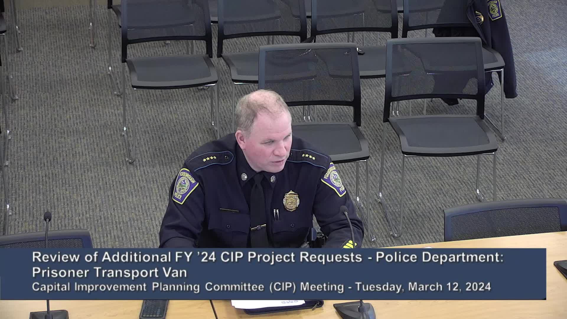 Thumbnail image for Capital Improvement Planning Committee Meeting (CIP)