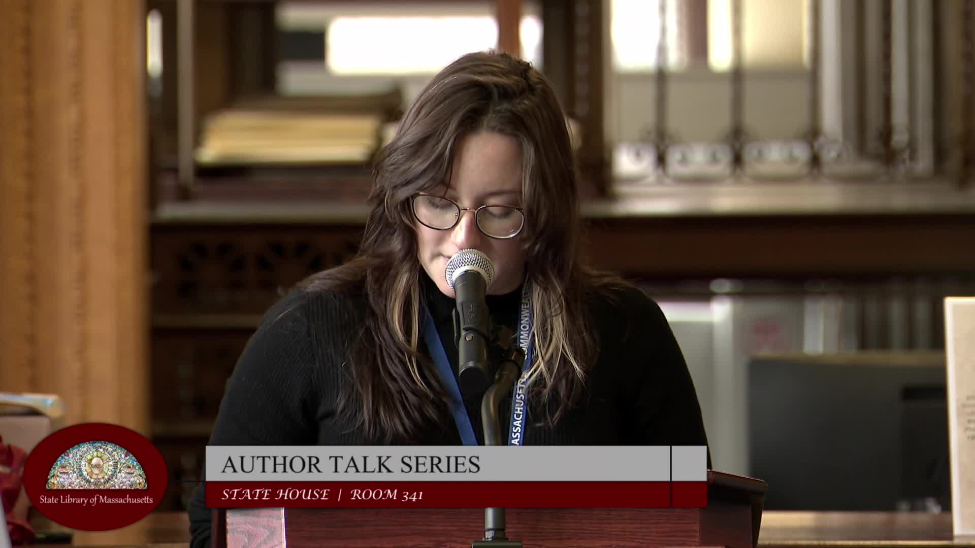 Thumbnail image for Mass State Library Talk: Author Talk with Sue Wilson