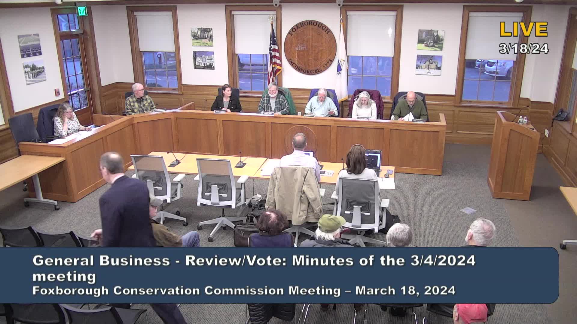 Thumbnail image for Conservation Commission Meeting 3/17/2024