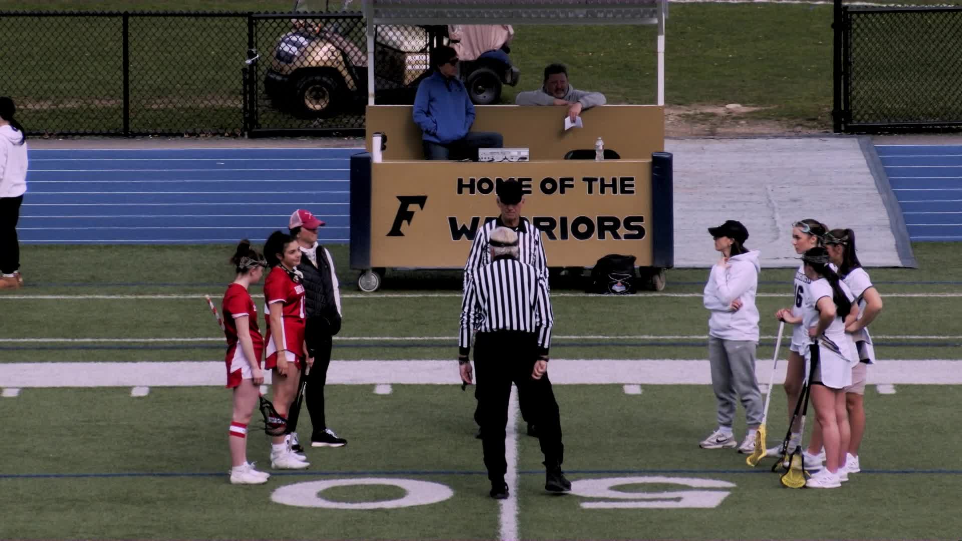 Thumbnail image for FHS Varsity Girls Lacrosse 2024 vs. North Attleboro