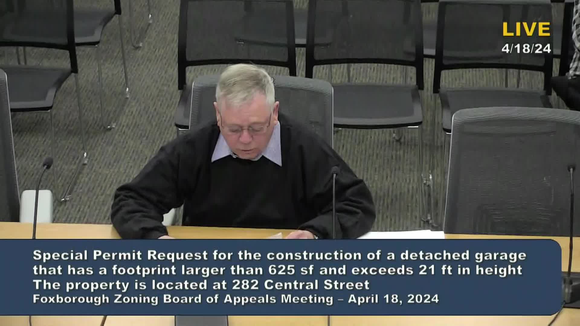Thumbnail image for Zoning Board of Appeals Meeting LIVE