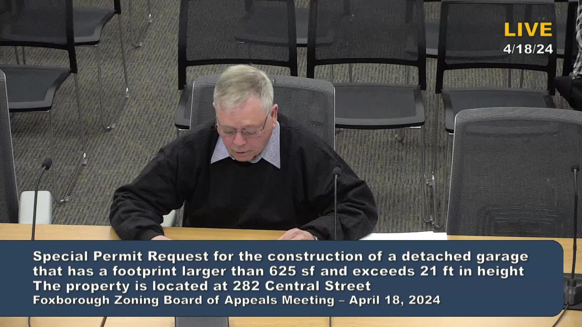 Thumbnail image for Zoning Board of Appeals Meeting