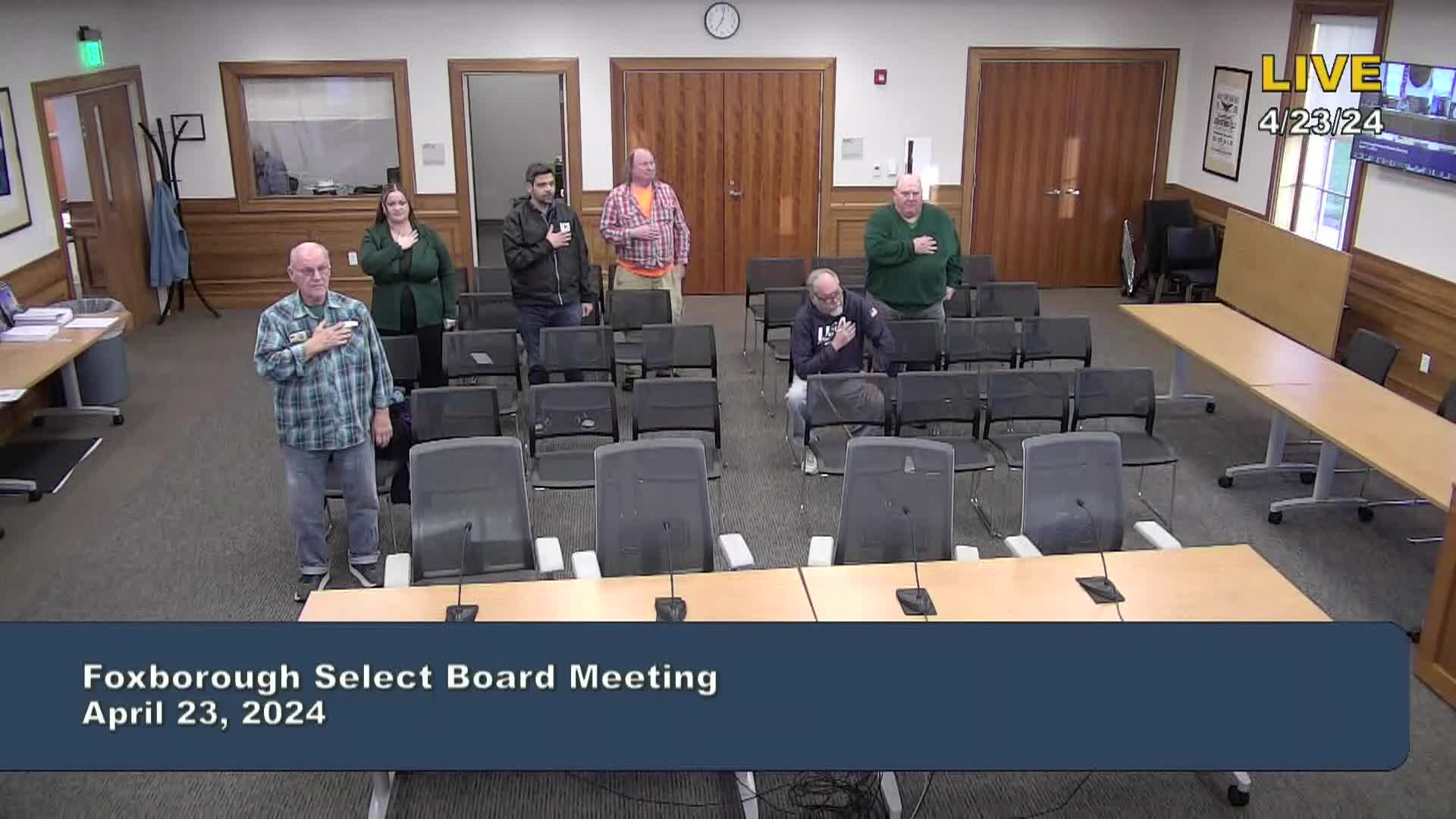 Thumbnail image for Select Board Meeting - April 23, 2024 - LIVE