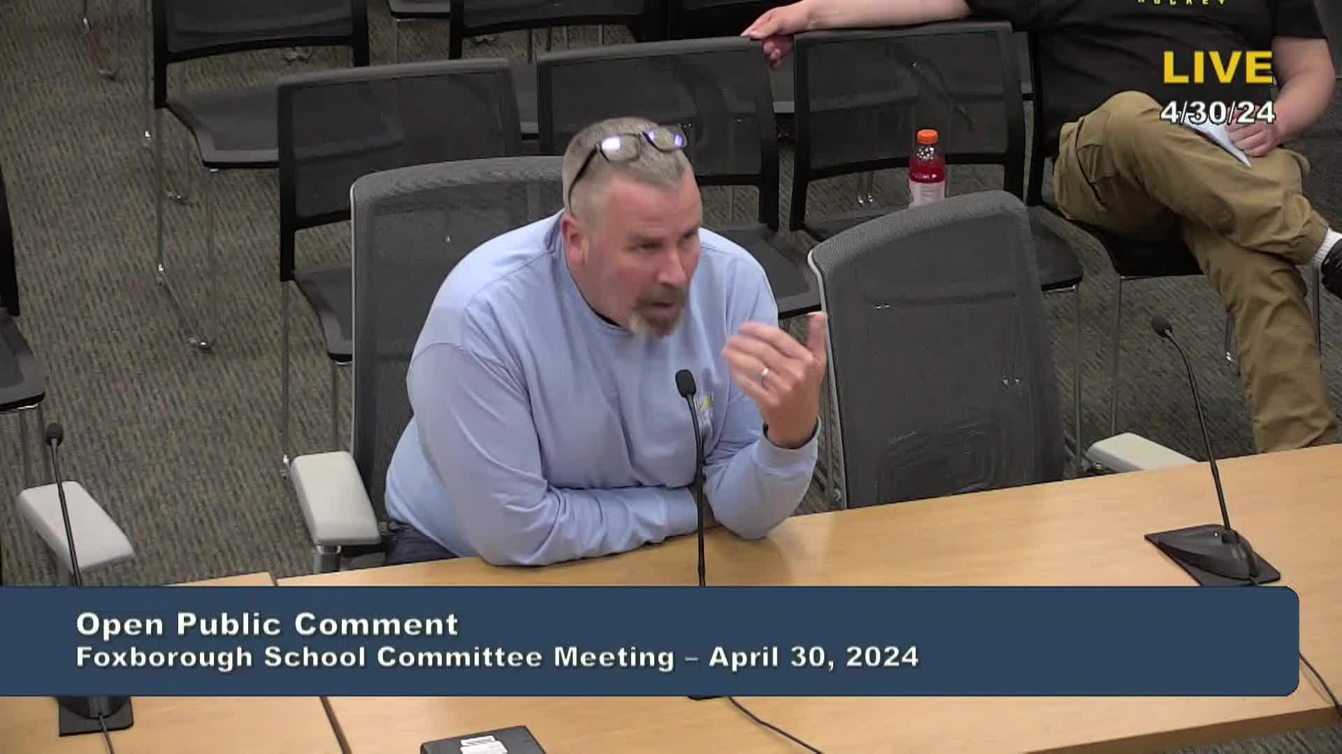 Thumbnail image for Foxborough School Committee Meeting - LIVE