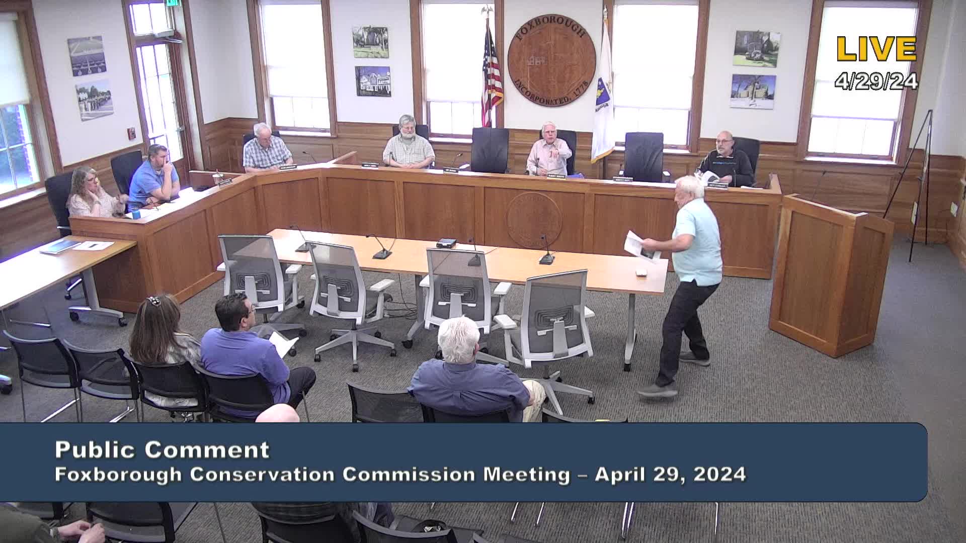 Thumbnail image for Conservation Commission Meeting 4/29/2024