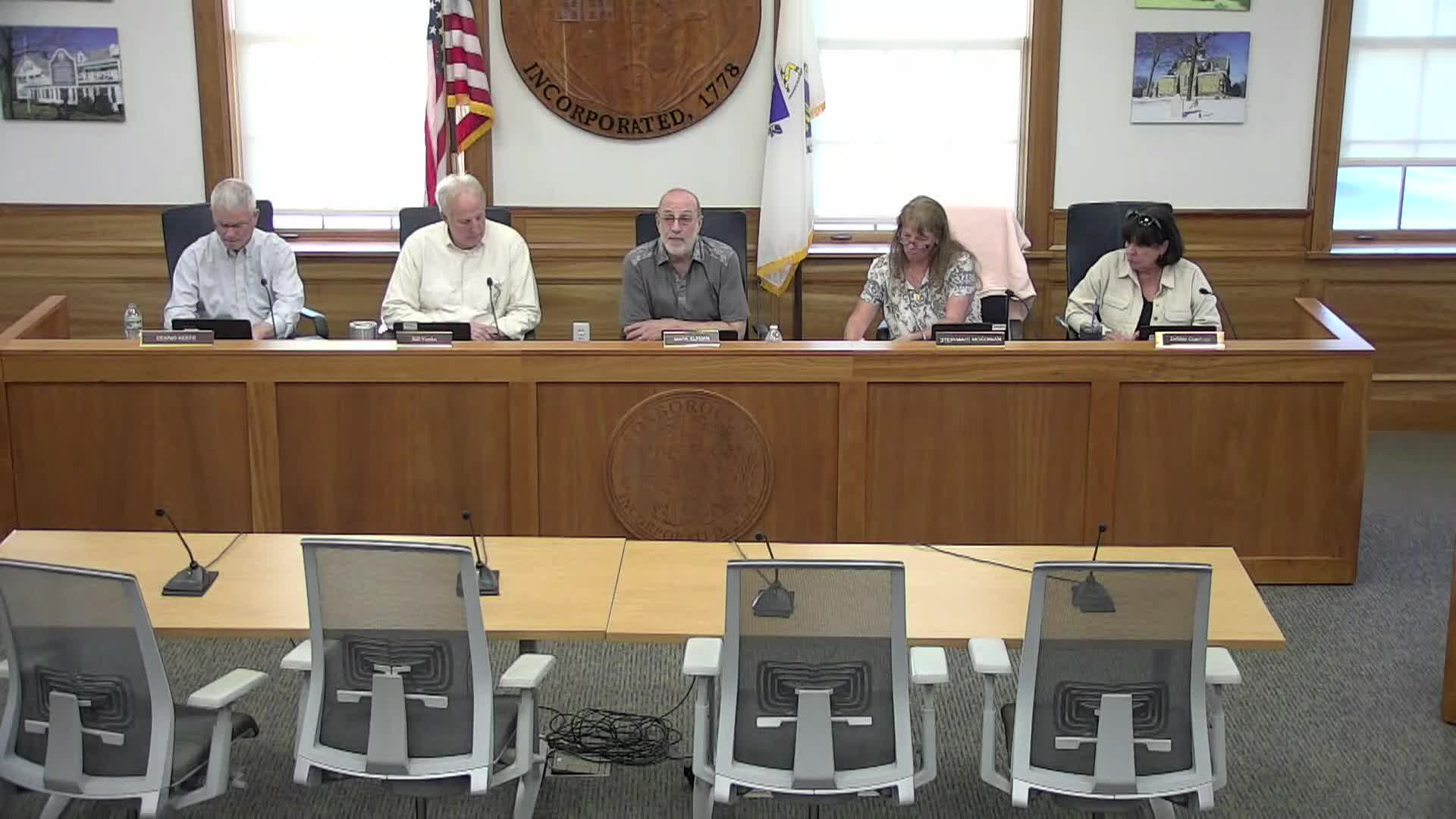 Thumbnail image for Select Board Meeting - May 7, 2024 - LIVE