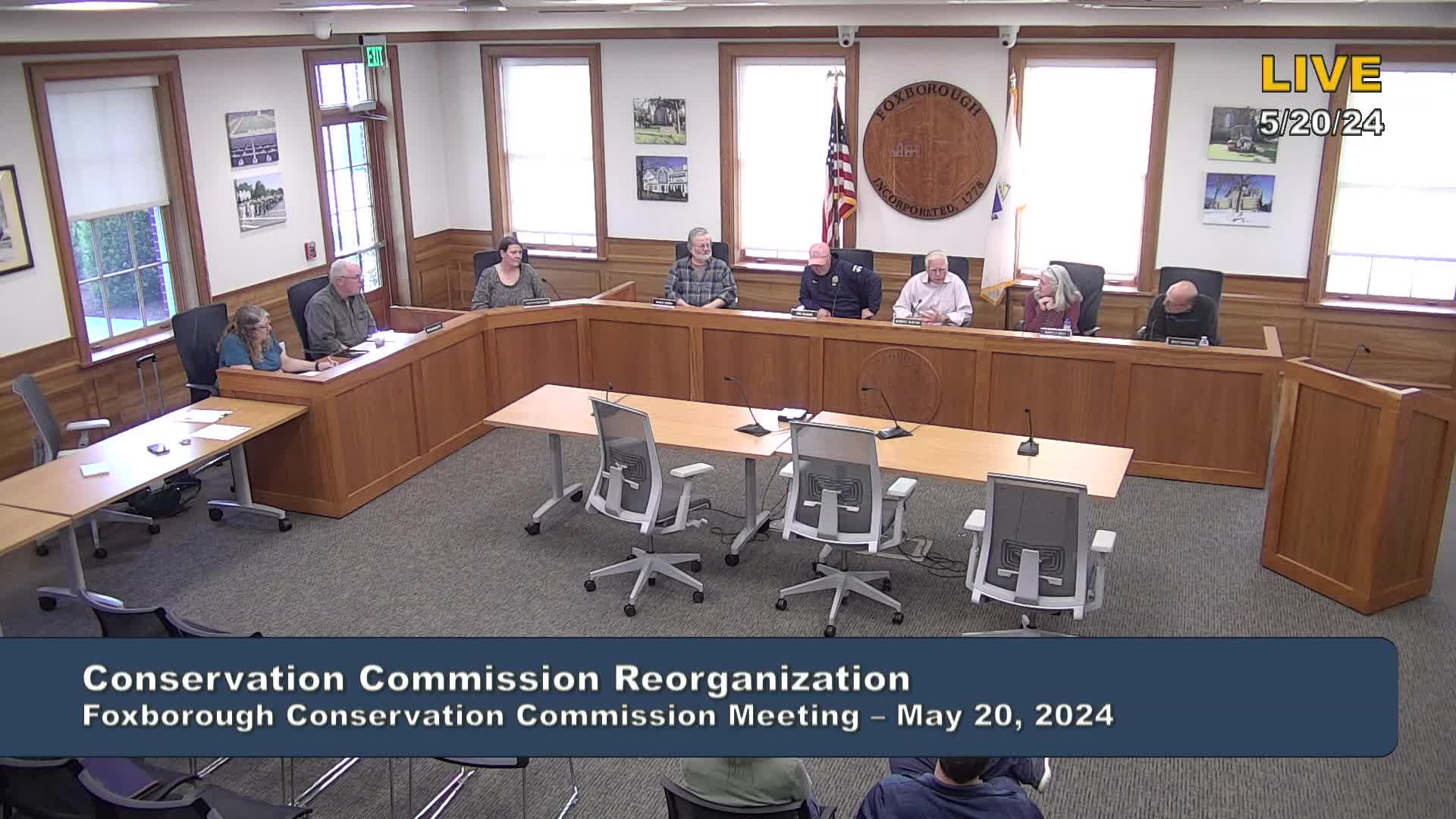 Thumbnail image for Conservation Commission Meeting 5/20/2024