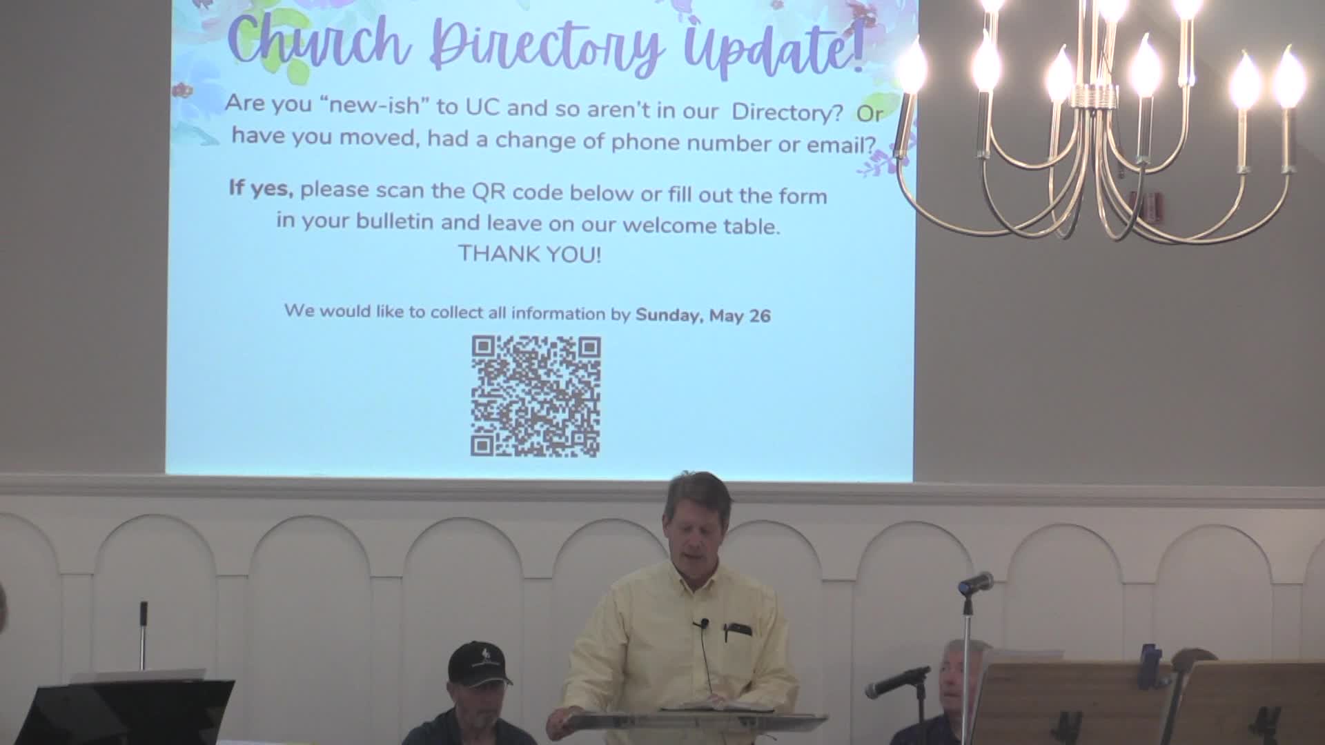 Thumbnail image for Union Church of South Foxboro - May 26th Service