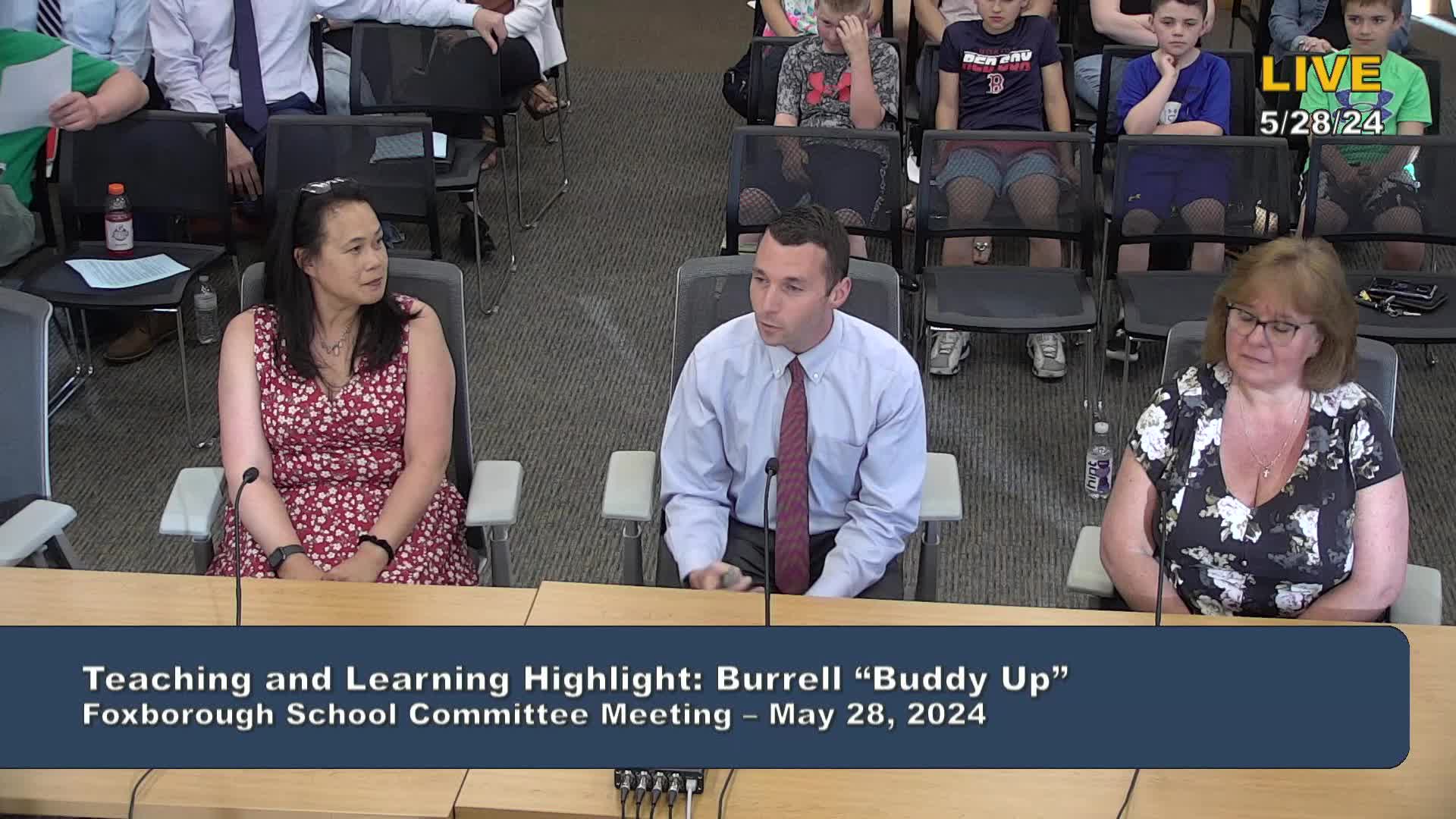 Thumbnail image for Foxborough School Committee Meeting