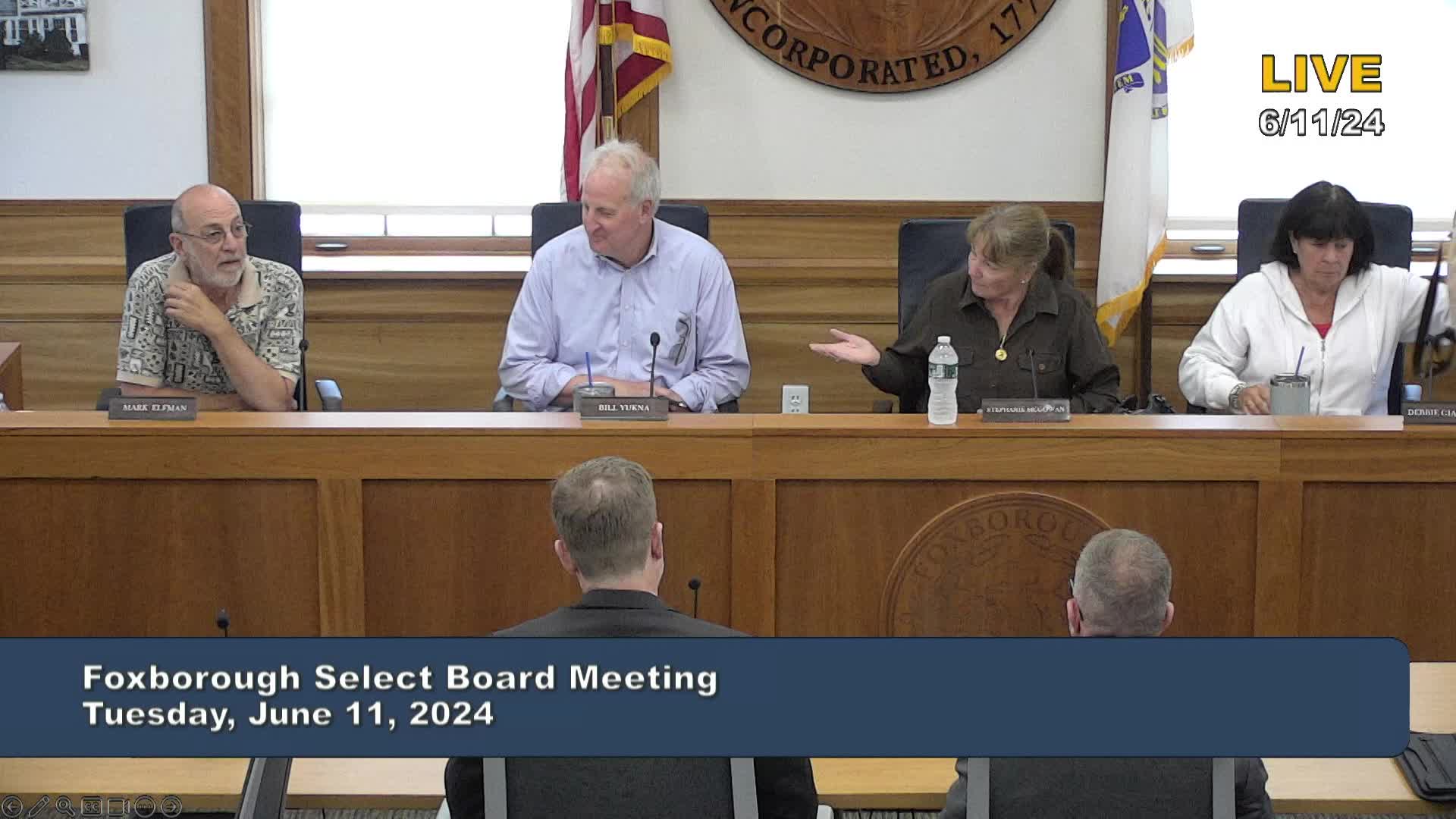 Thumbnail image for Select Board Meeting Town Counsel Finalist Interview: Harrington Heep - June 11, 2024
