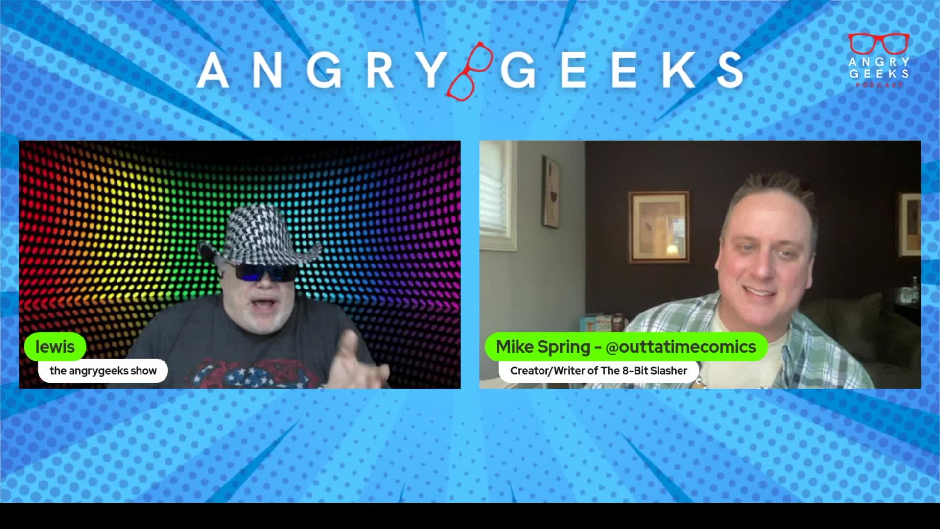 Thumbnail image for The Angry Geeks - Writer & Creator of The 8-Bit Slasher Comic