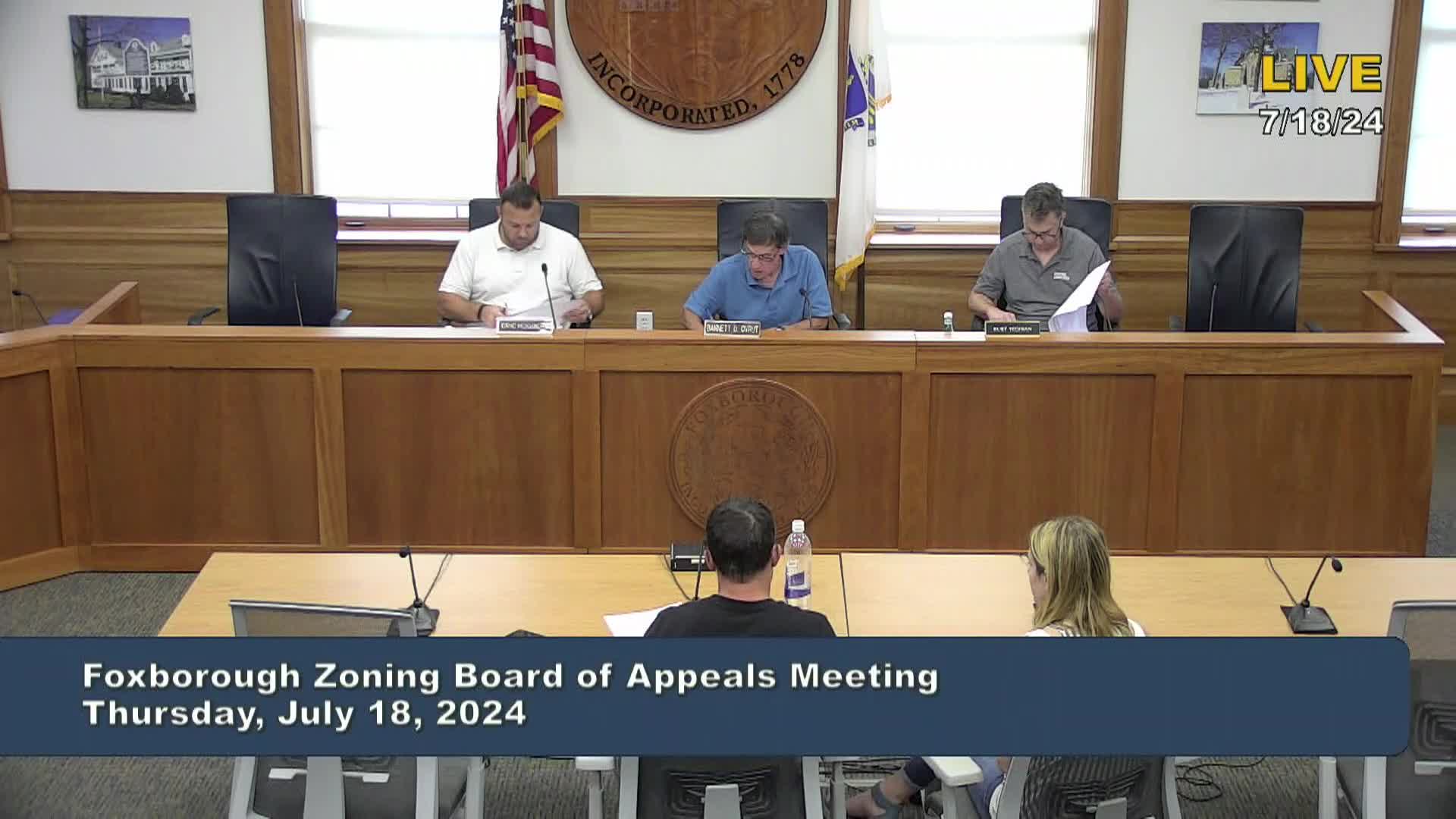 Thumbnail image for Zoning Board of Appeals Meeting LIVE