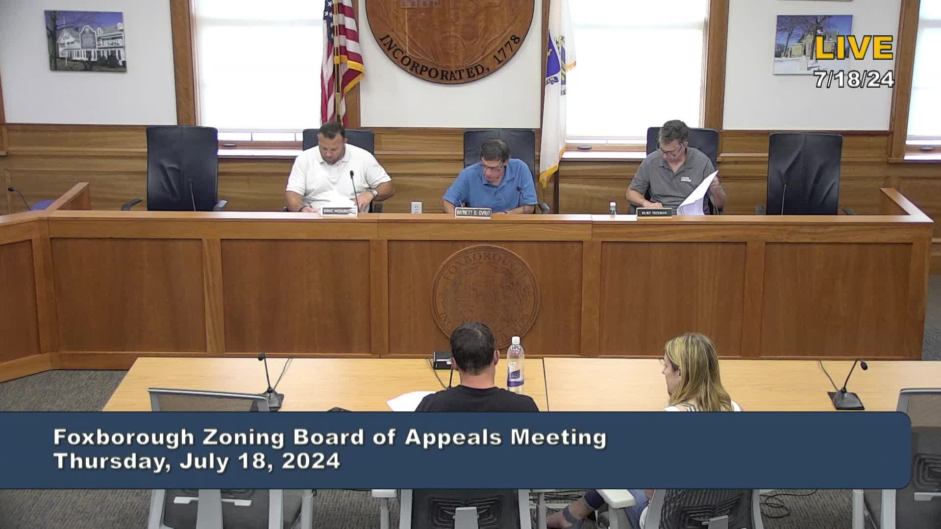 Thumbnail image for Zoning Board of Appeals Meeting
