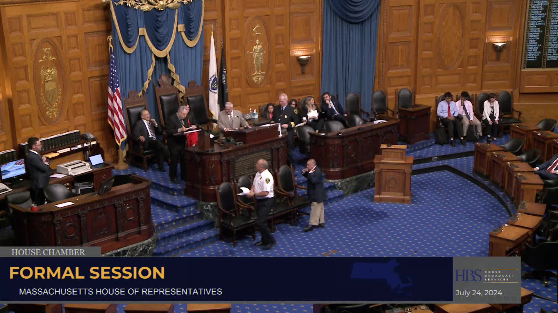 Thumbnail image for Massachusetts House of Representatives Formal Session - July 24, 2024