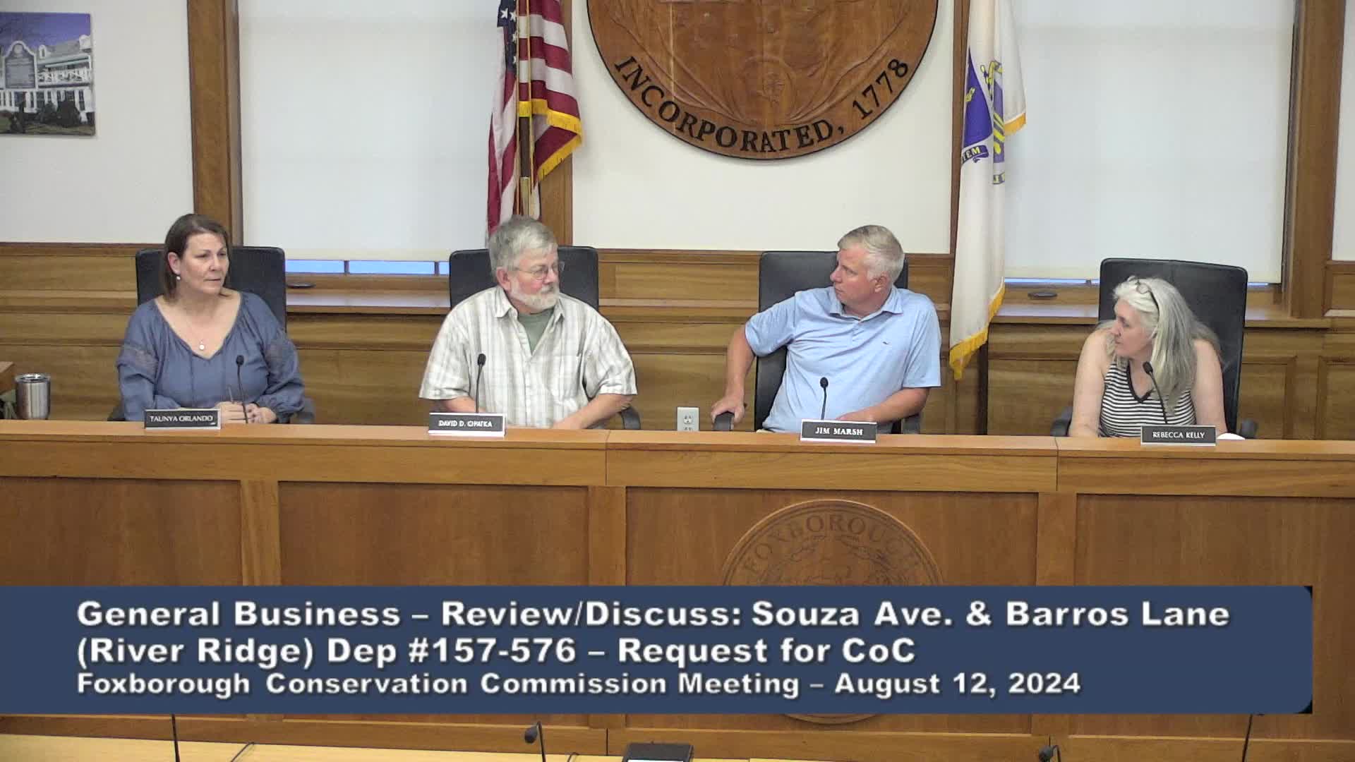 Thumbnail image for Conservation Commission Meeting 8/12/2024