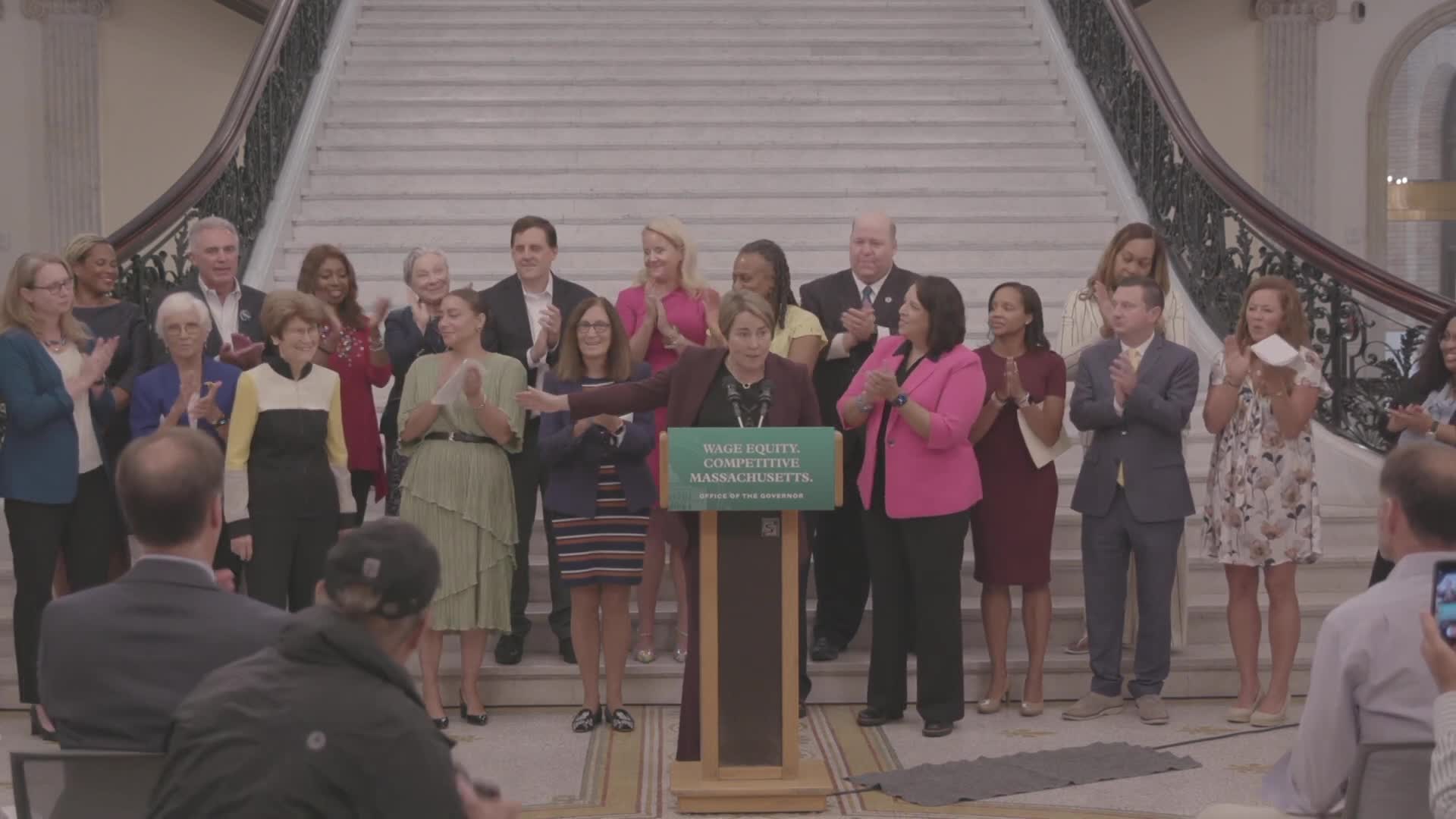 Thumbnail image for Massachusetts Governors Office - Signing of the Wage Equity Legislation