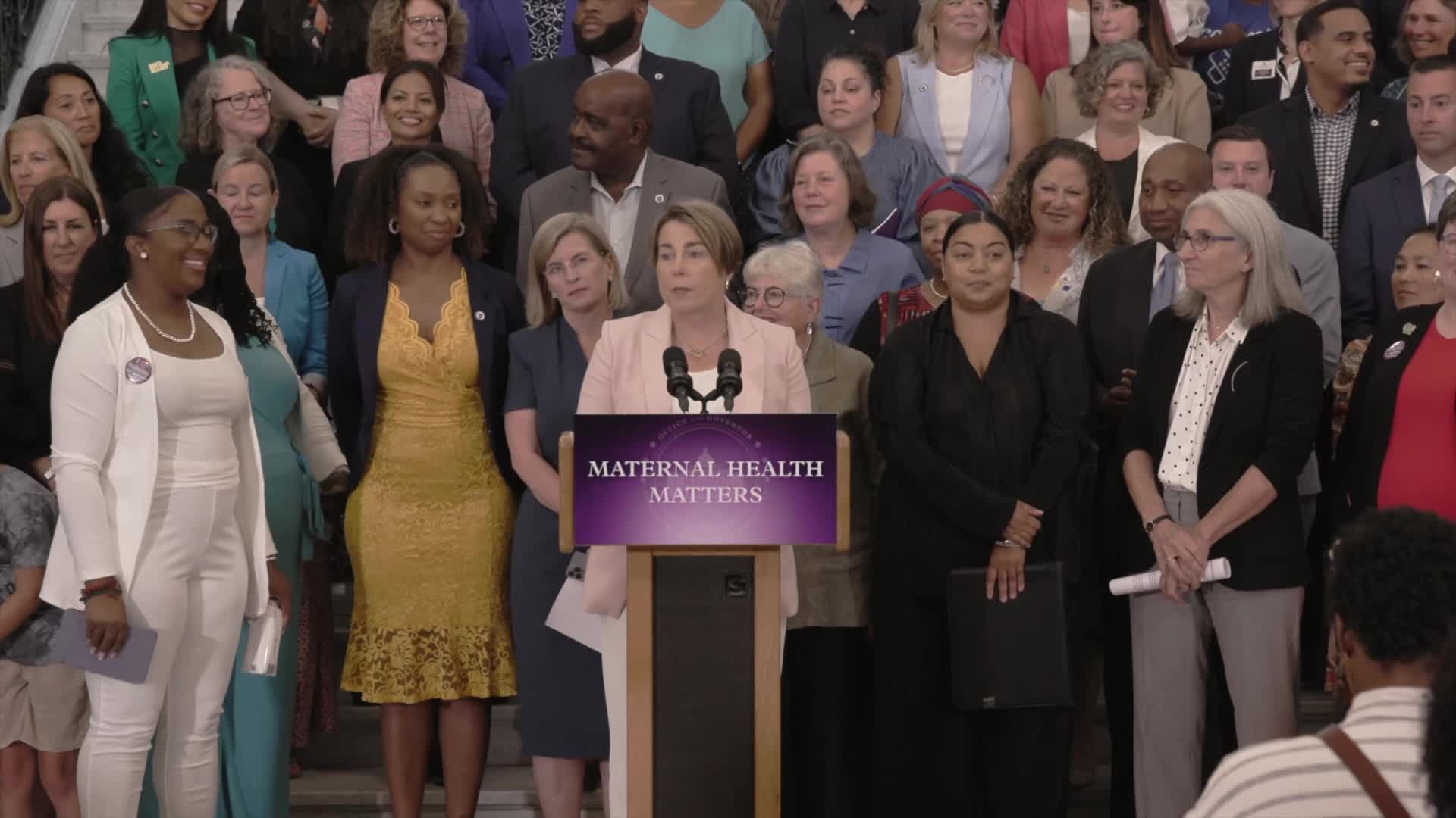 Thumbnail image for Massachusetts Governors Office - Governor Healey Signs Maternal Health Bill