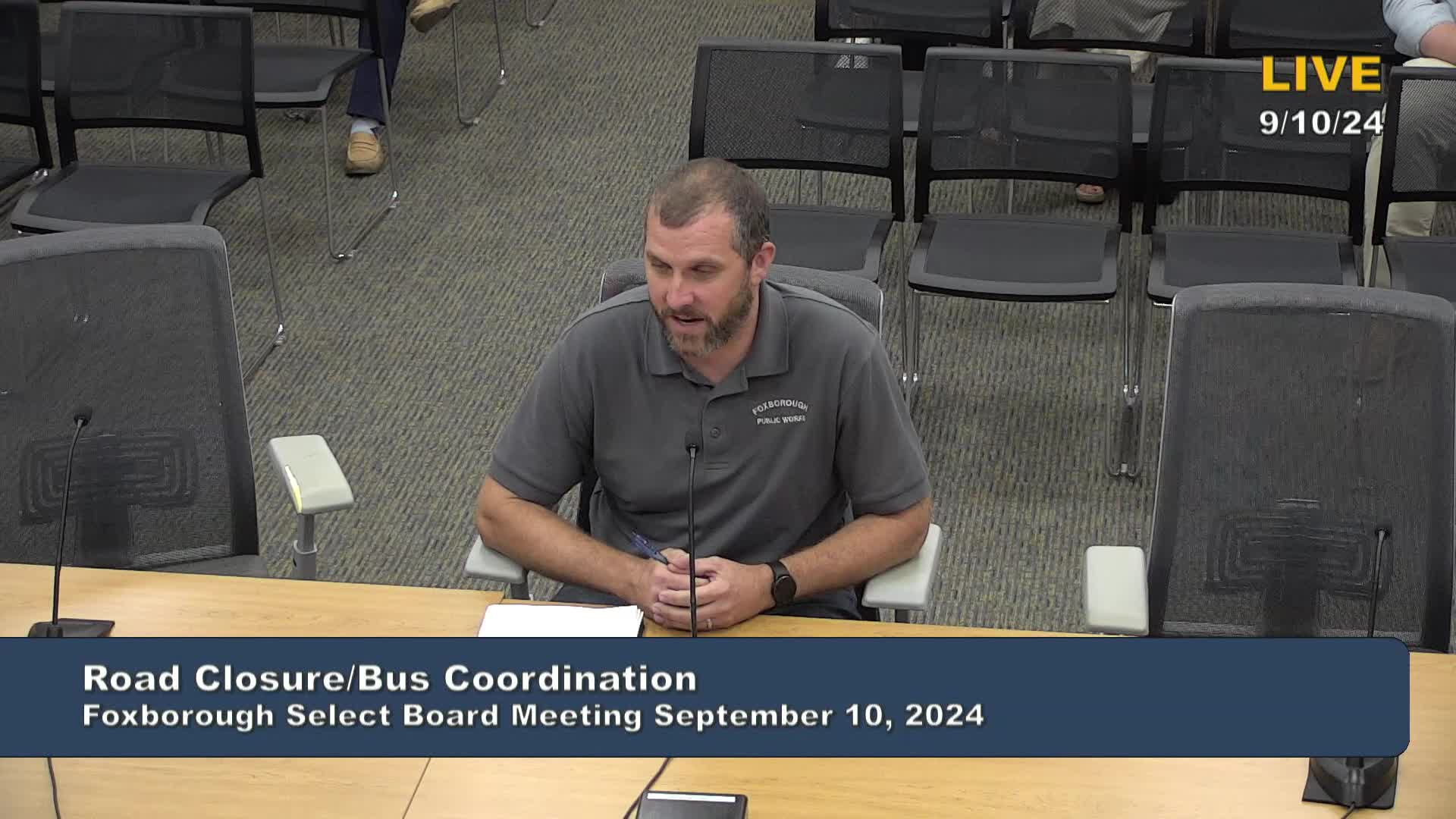 Thumbnail image for Select Board Meeting 9/10/2024