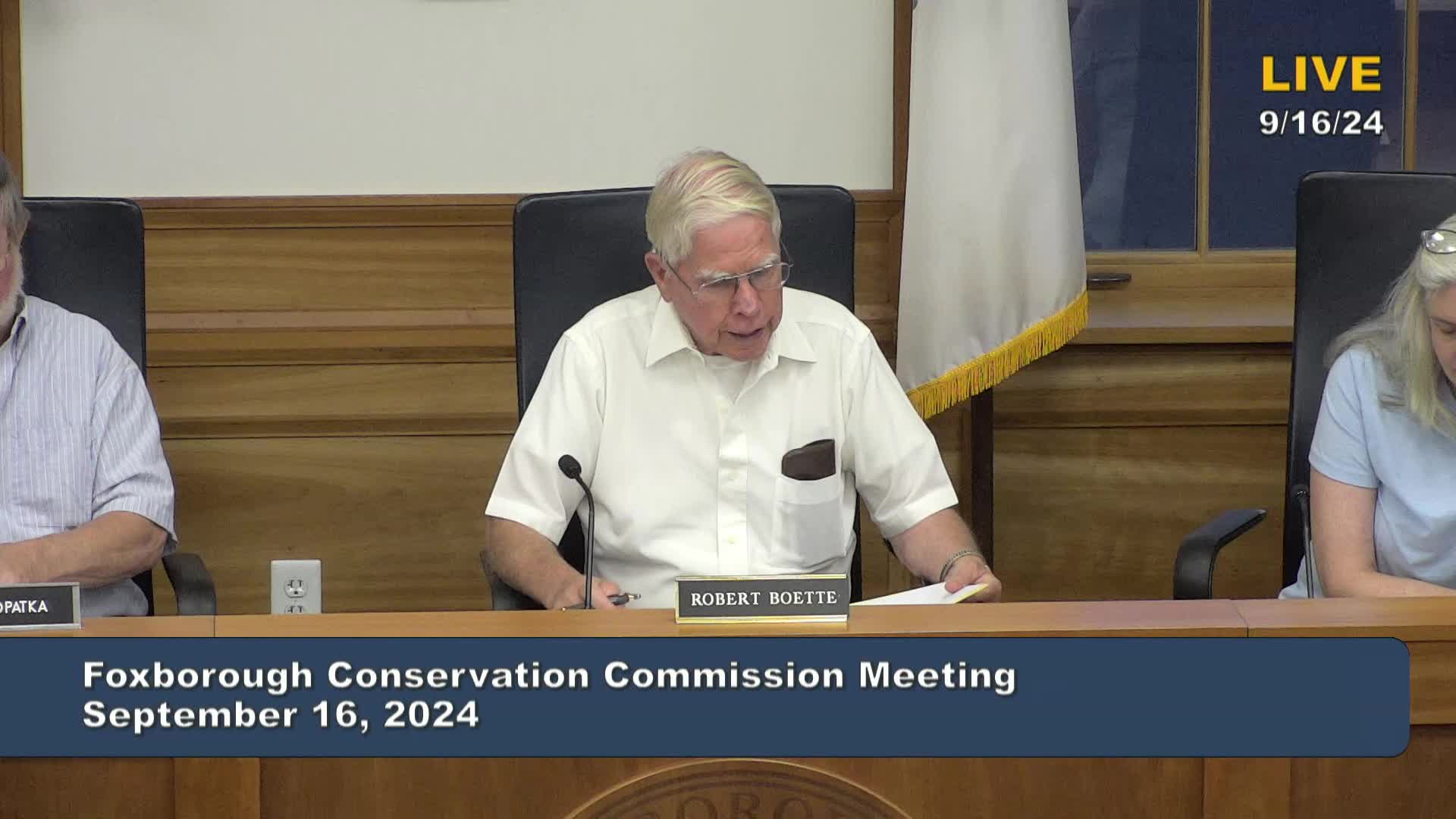 Thumbnail image for Conservation Commission Meeting 9/16/2024