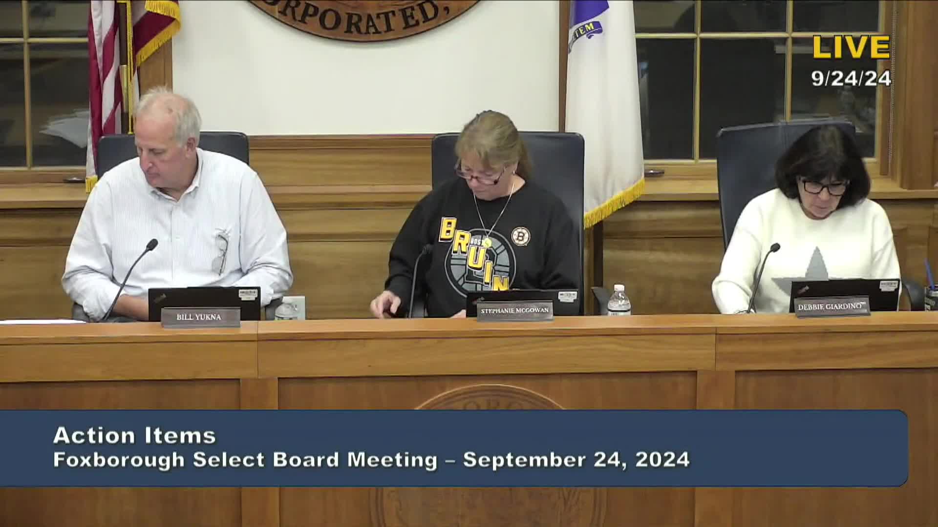 Thumbnail image for Select Board Meeting 9/24/2024