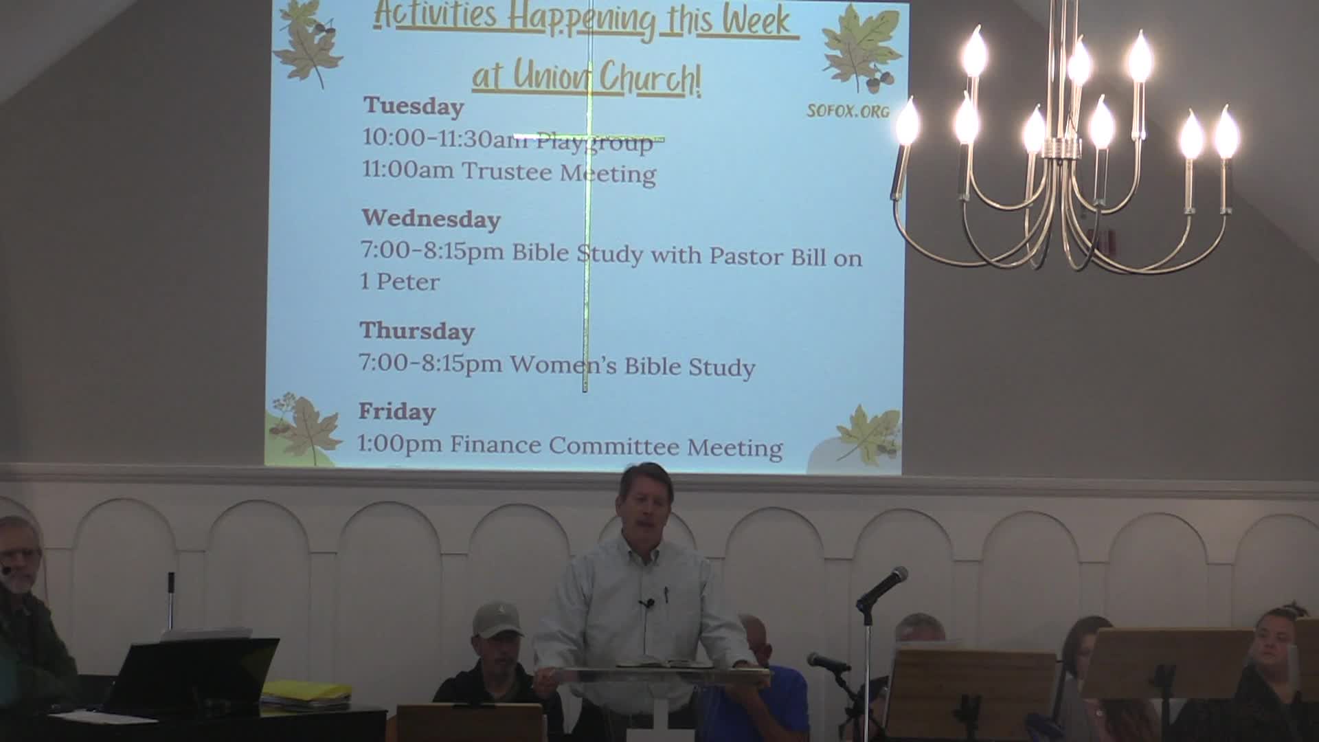 Thumbnail image for Union Church of South Foxboro - October 6th Service