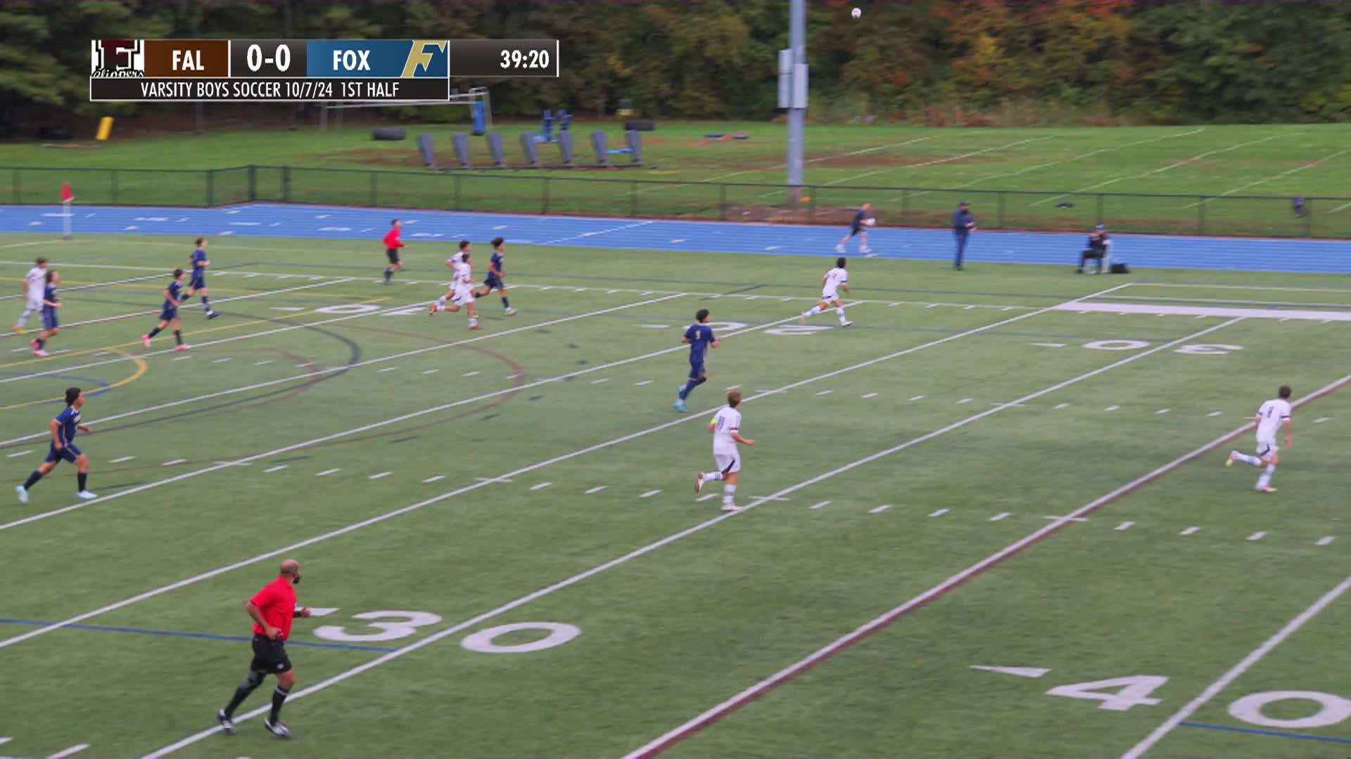Thumbnail image for Varsity Boys Soccer 2024 vs. Falmouth 10/7/2024