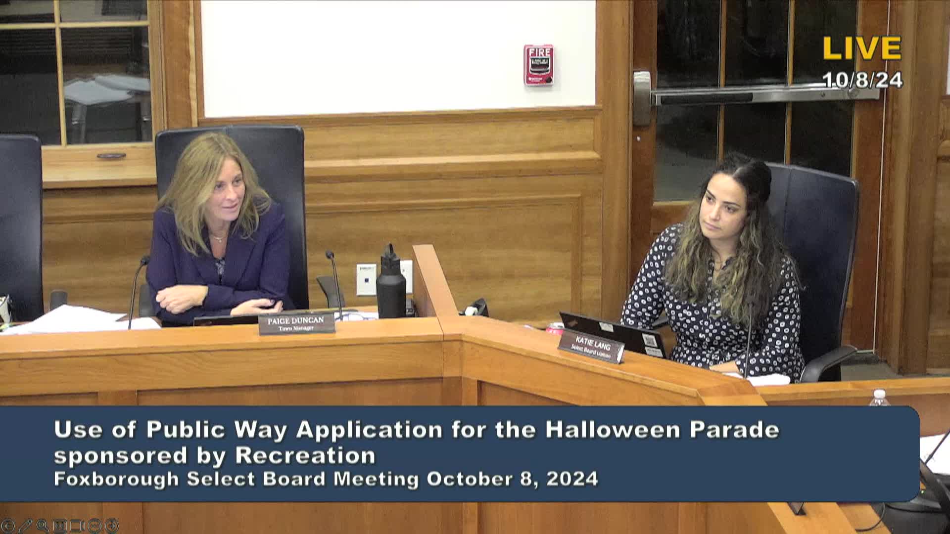 Thumbnail image for Select Board Meeting 10/8/2024
