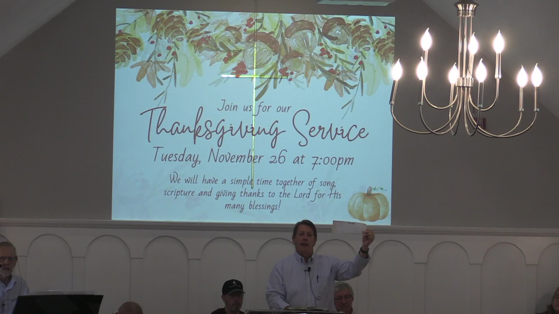 Thumbnail image for Union Church of South Foxboro - November 17th Service