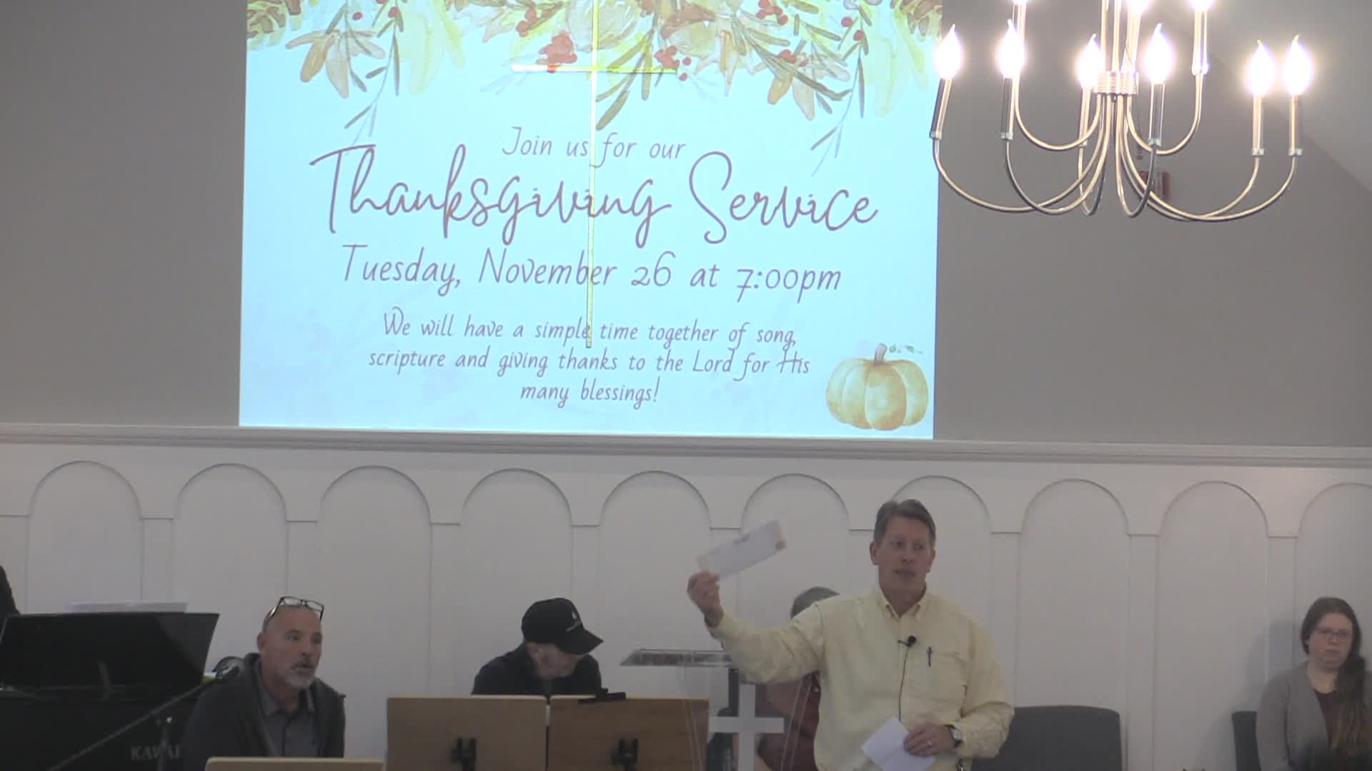 Thumbnail image for Union Church of South Foxboro - November 24th Service