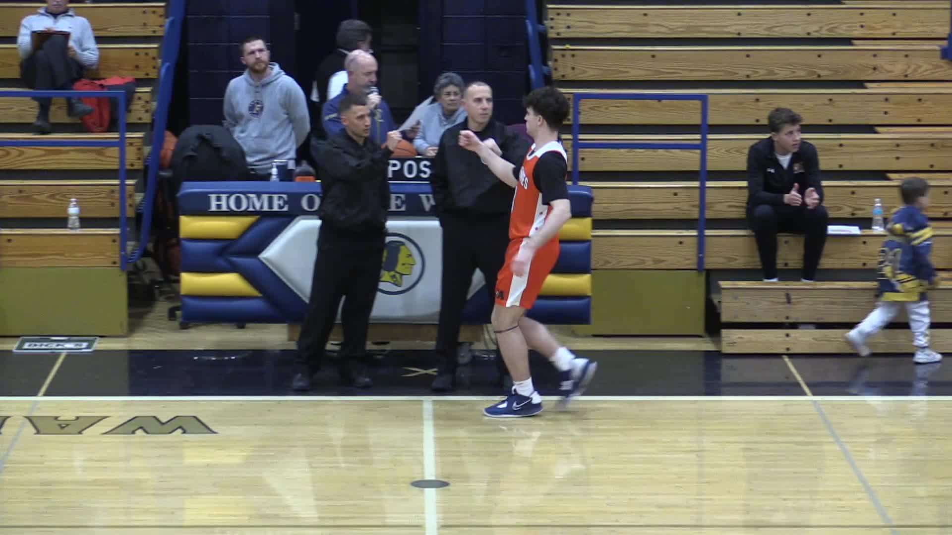 Thumbnail image for FHS Boys Basketball: Warriors vs. Oliver Ames - 1/3/2025