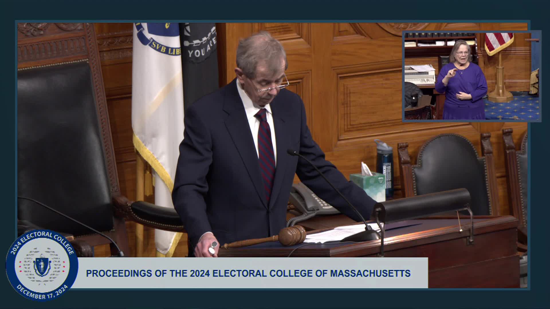 Thumbnail image for Joint Session of the Two Houses: Proceeding of the 2024 Electoral College