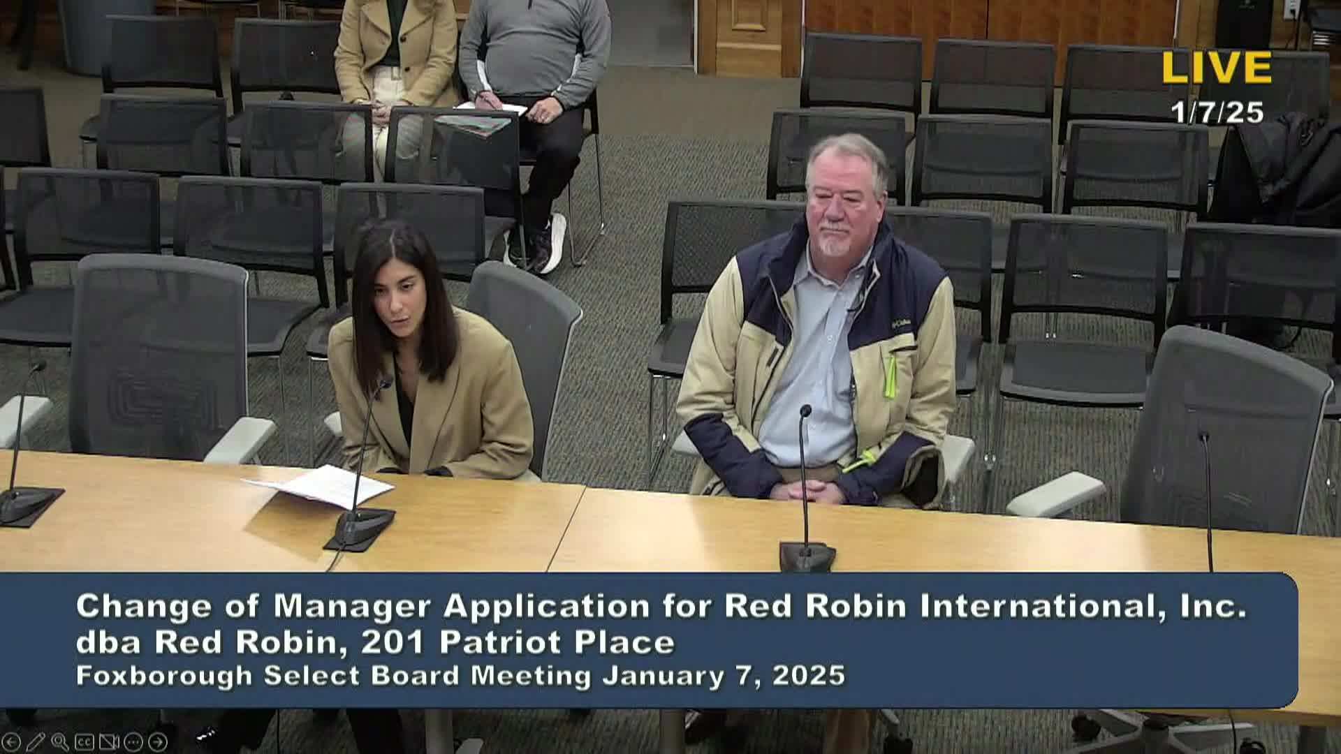 Thumbnail image for Select Board Meeting - January 7, 2025