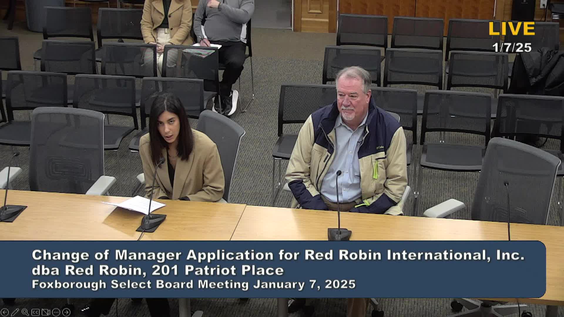 Thumbnail image for Select Board Meeting 1/7/2025