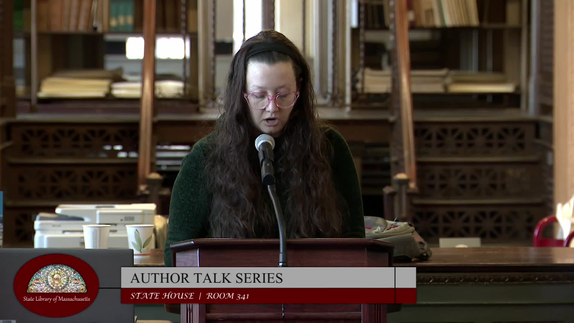 Thumbnail image for Mass State Library Talk: Ellen Douglas & Paull Kirshen