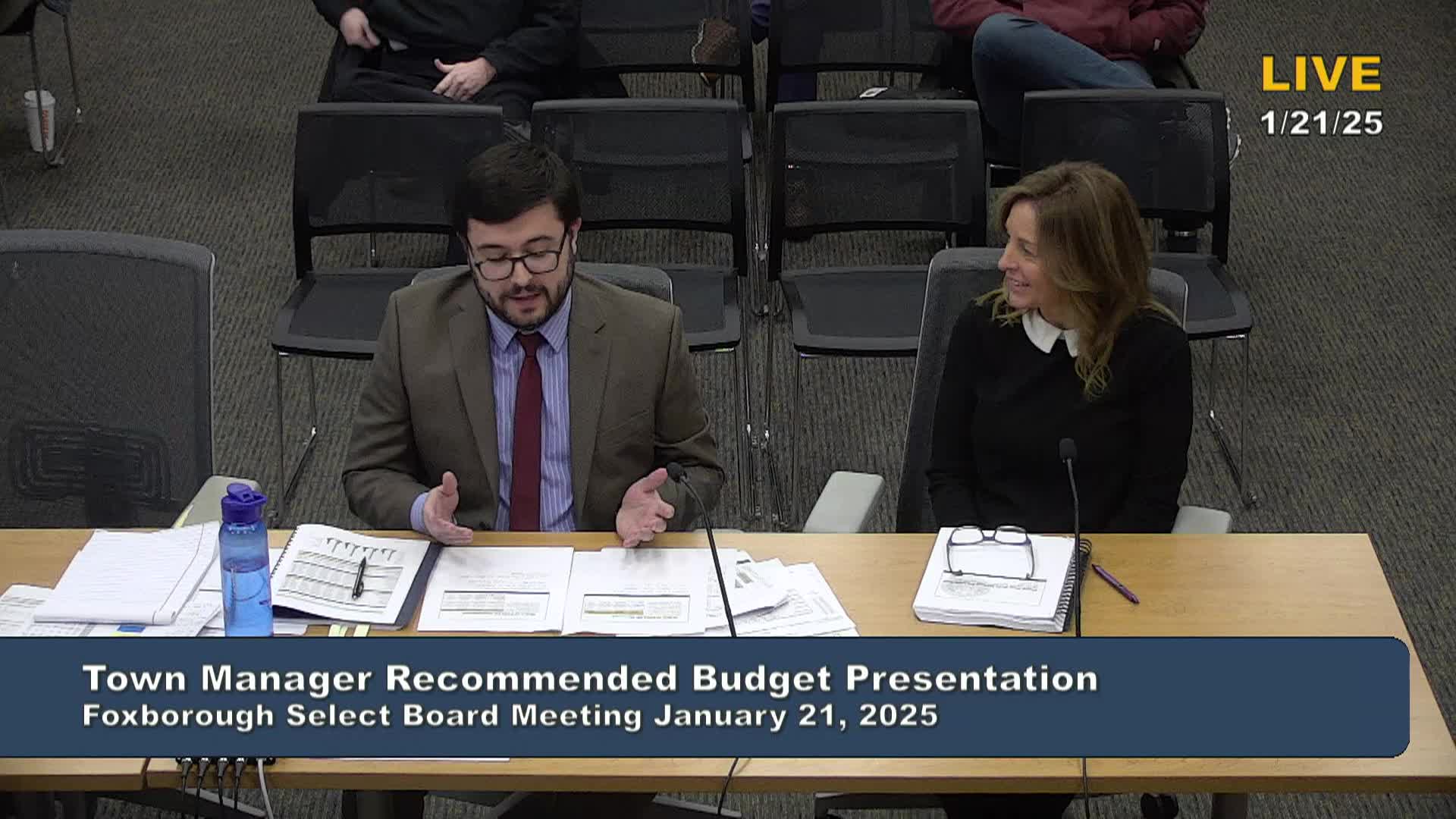 Thumbnail image for Select Board Meeting 1/21/2025