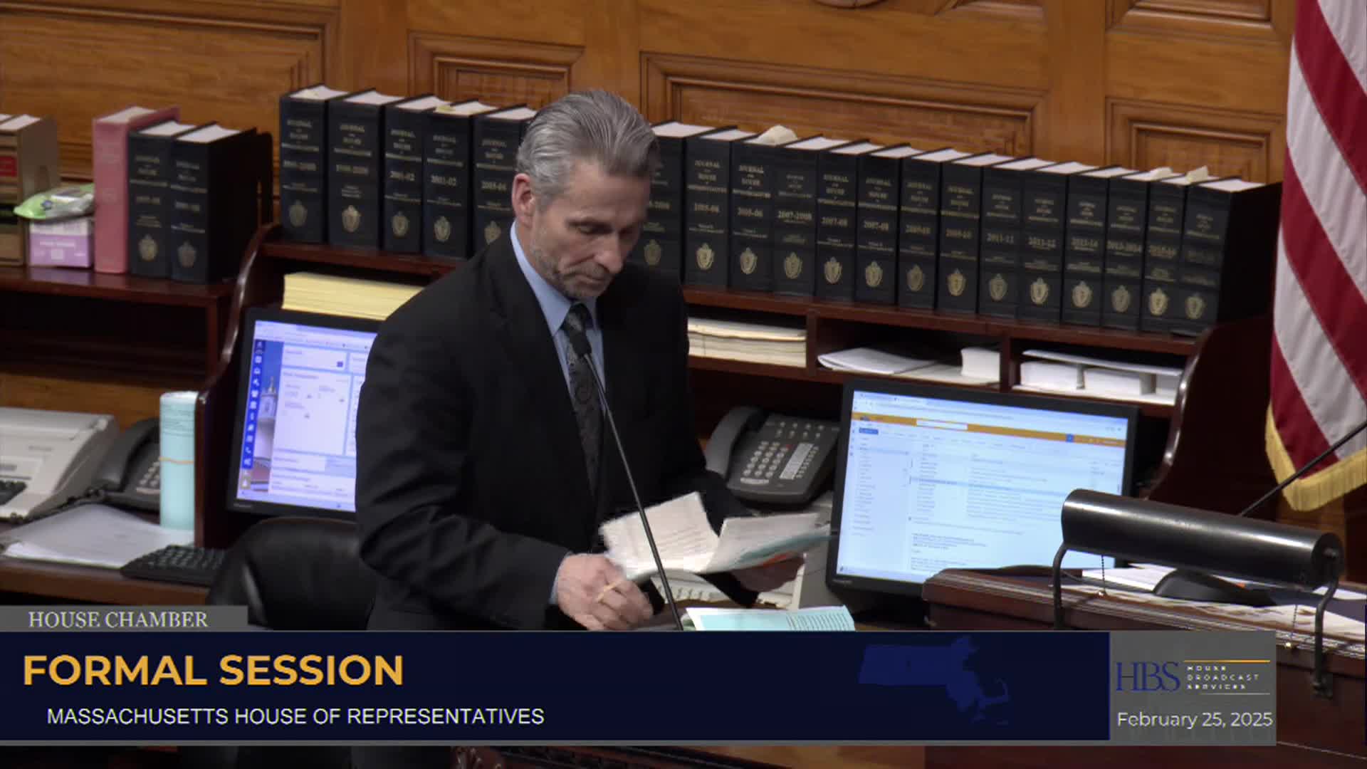 Thumbnail image for Massachusetts House of Representatives Formal Session - February 25, 2025