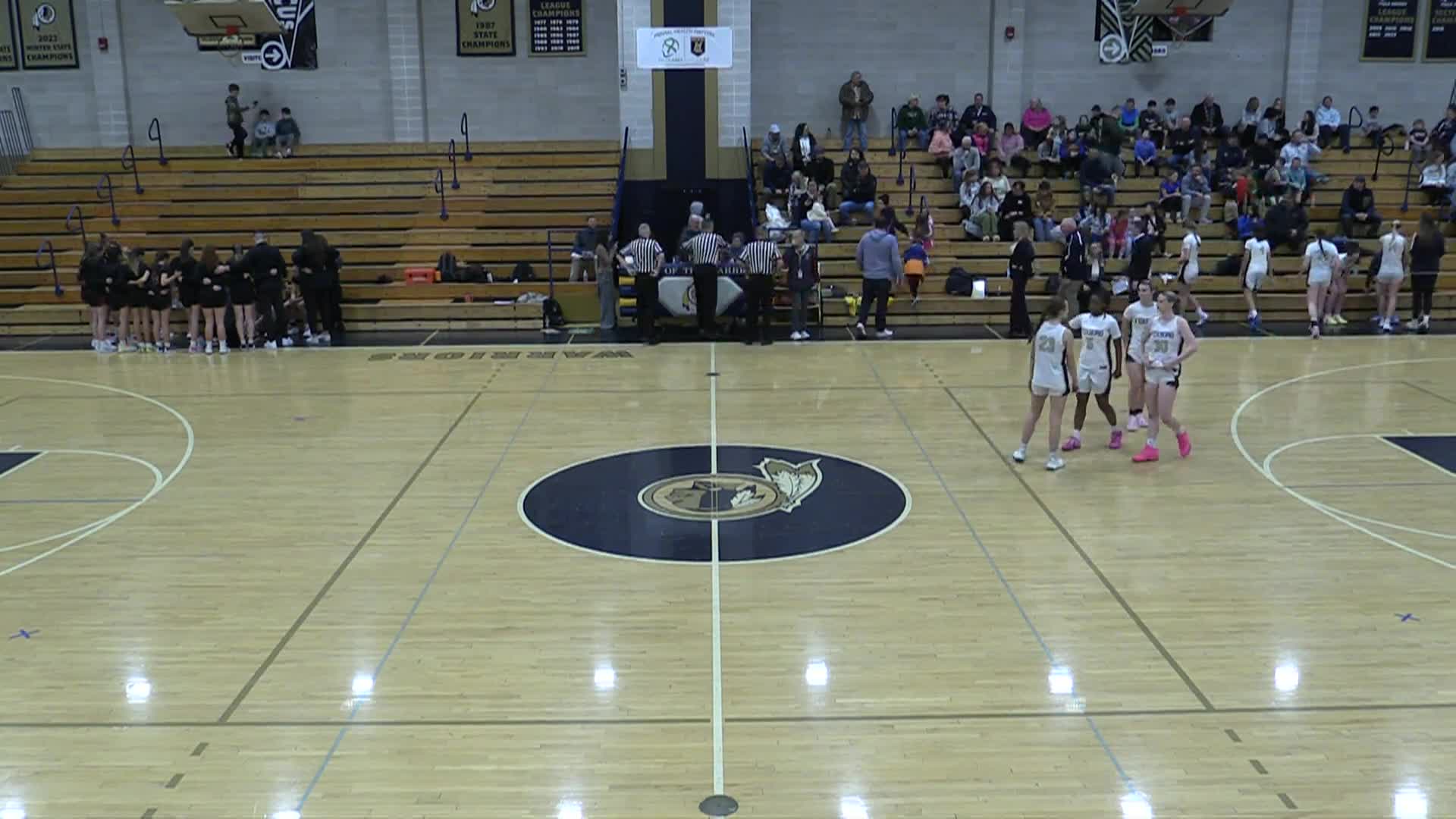 Thumbnail image for FHS Girls Basketball 2024 - 2025 MIAA D3 Tourney vs. Watertown - LIVE