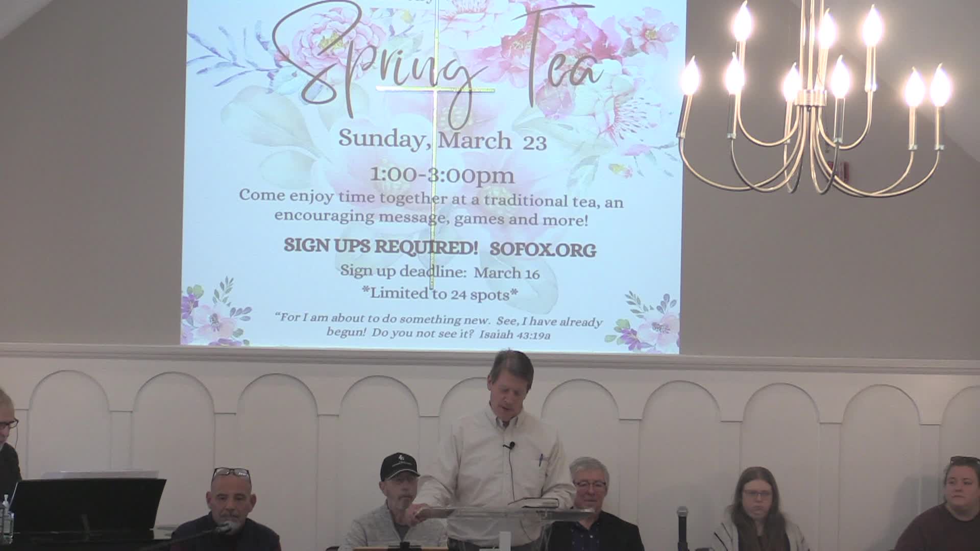 Thumbnail image for Union Church of South Foxboro - March 2nd  Service