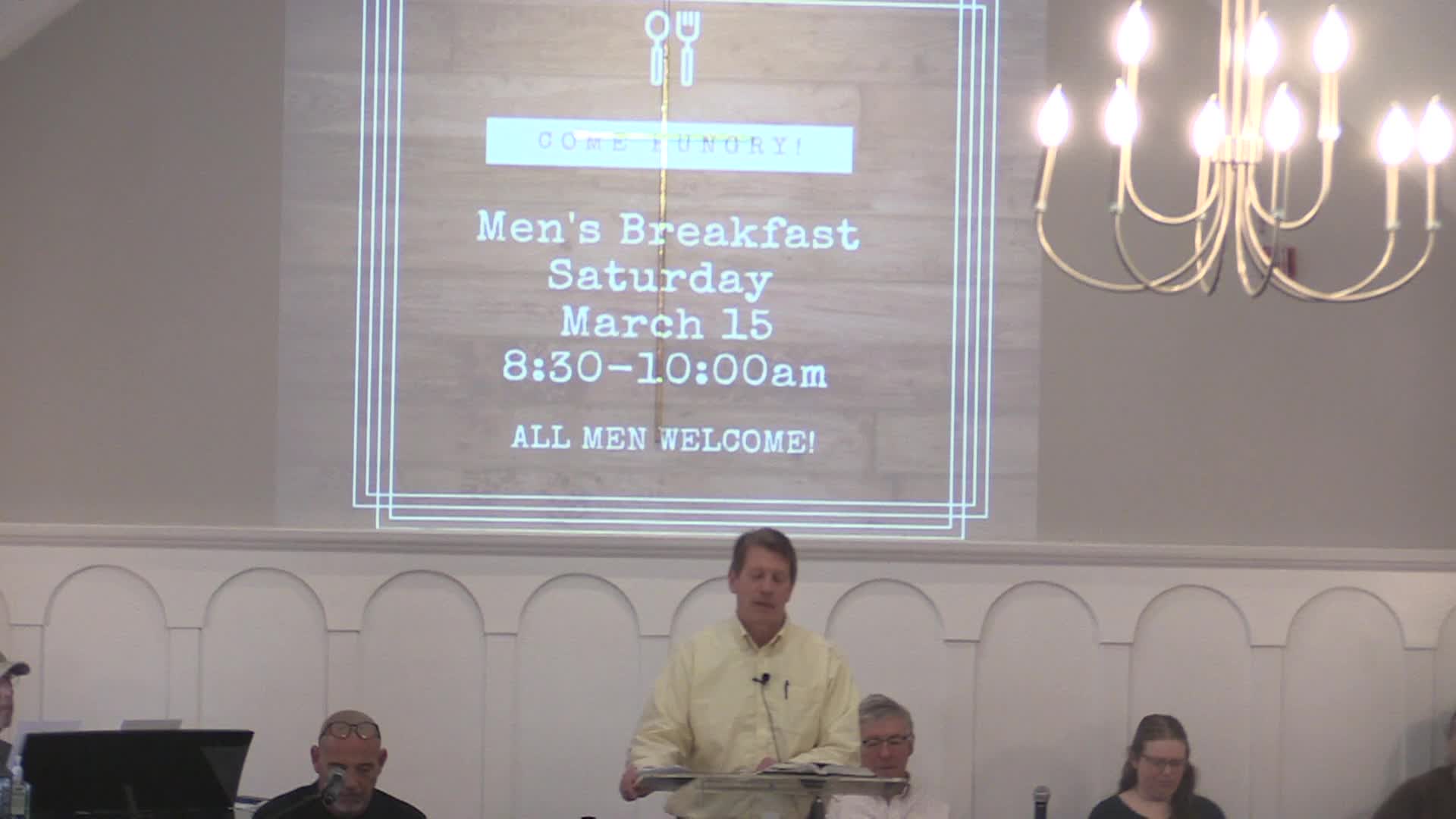 Thumbnail image for Union Church of South Foxboro - March 9th  Service