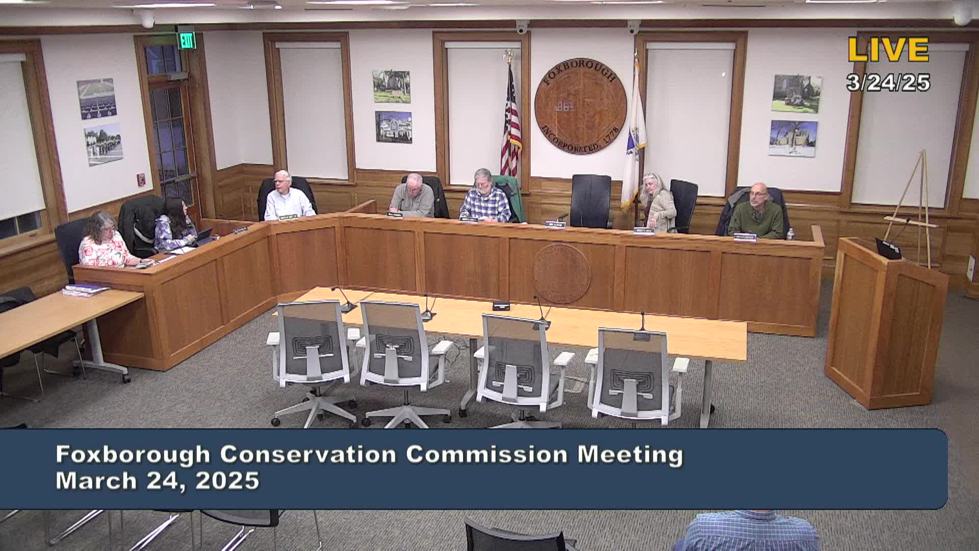 Thumbnail image for Conservation Commission Meeting 3/24/2025