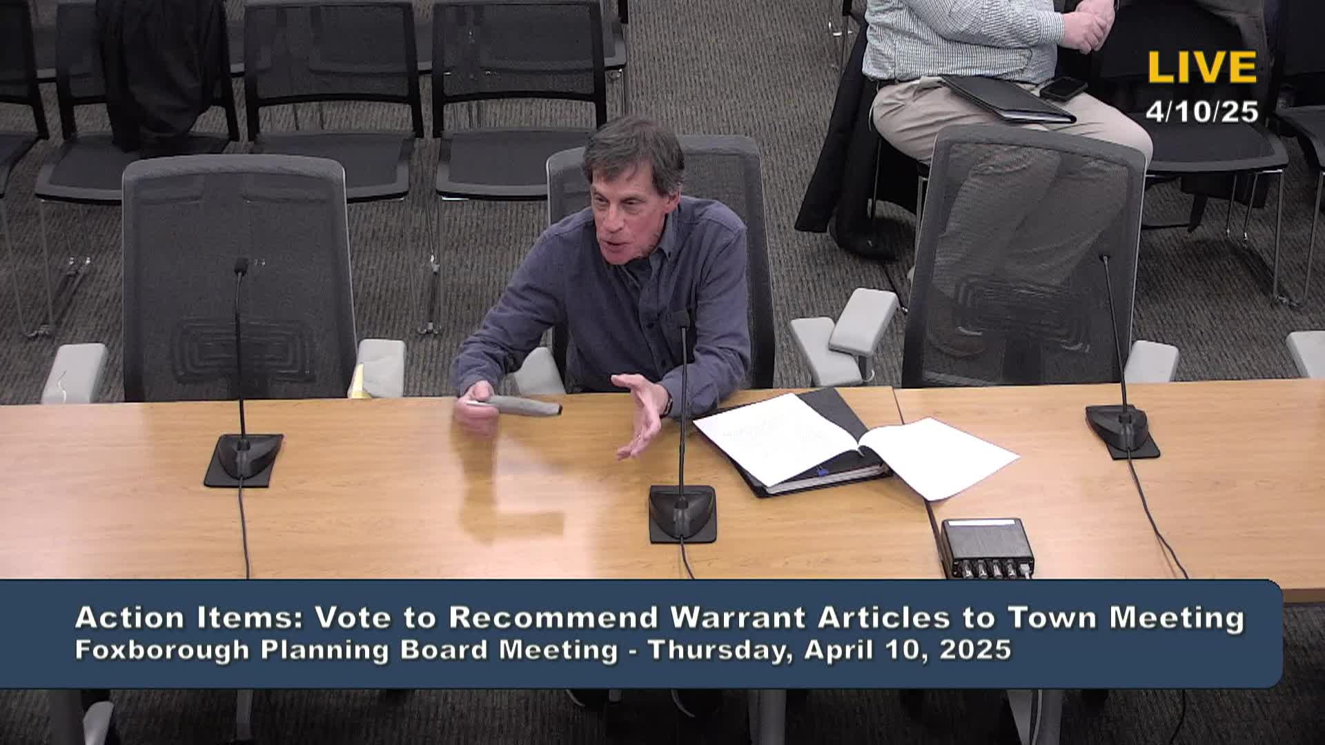 Thumbnail image for Planning Board Meeting - April 10, 2025